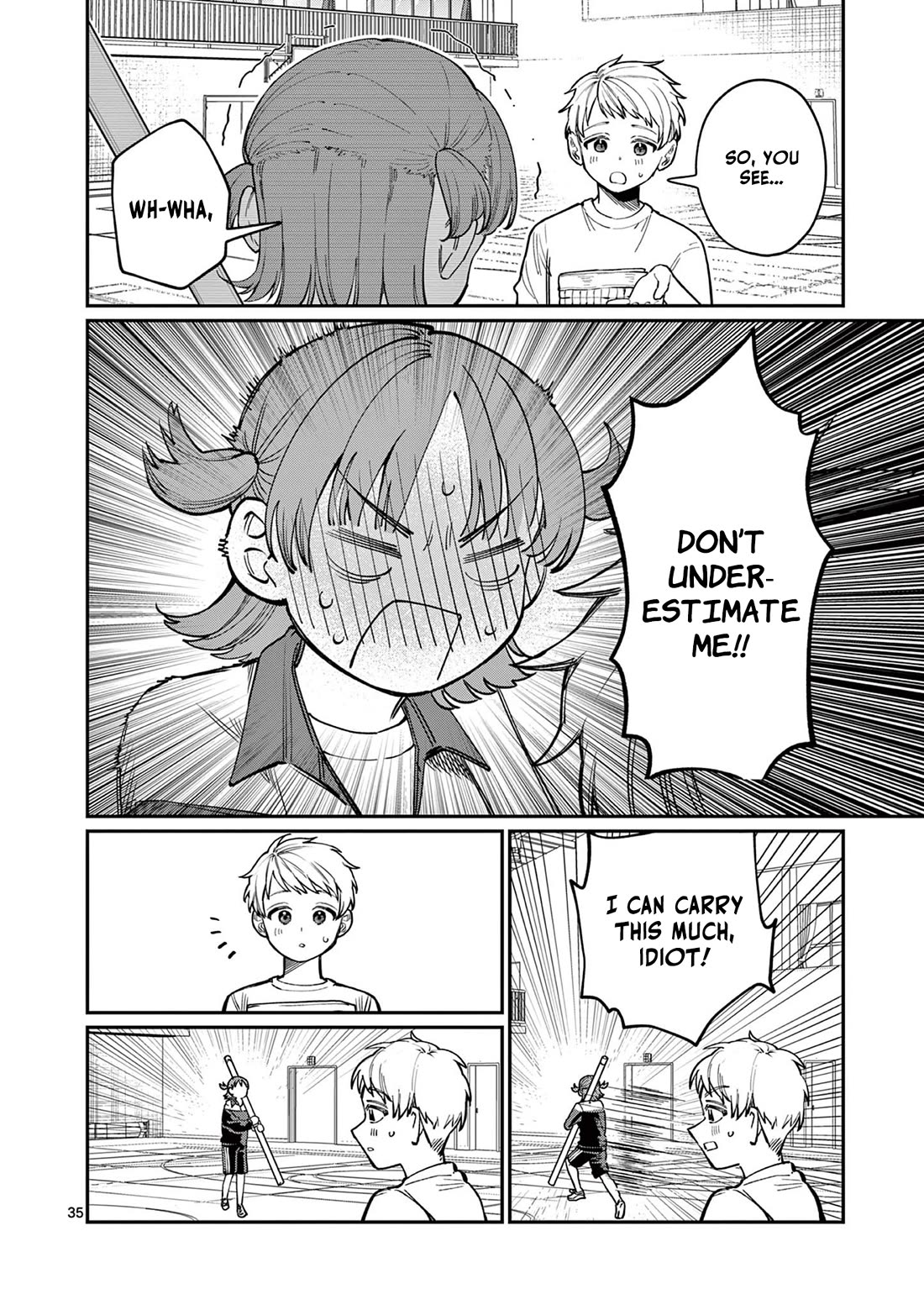 The Wakaba Home's Blue Loves Chapter 1 page 34 - Chapter 1: Four Sisters and Unrequited Love