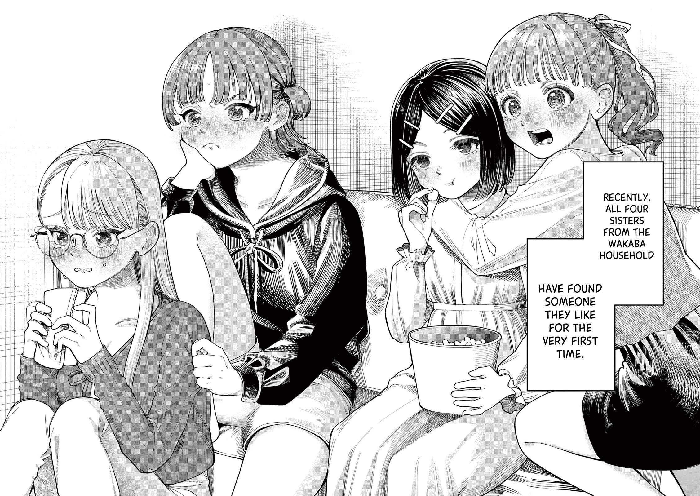 The Wakaba Home's Blue Loves Chapter 1 page 5 - Chapter 1: Four Sisters and Unrequited Love