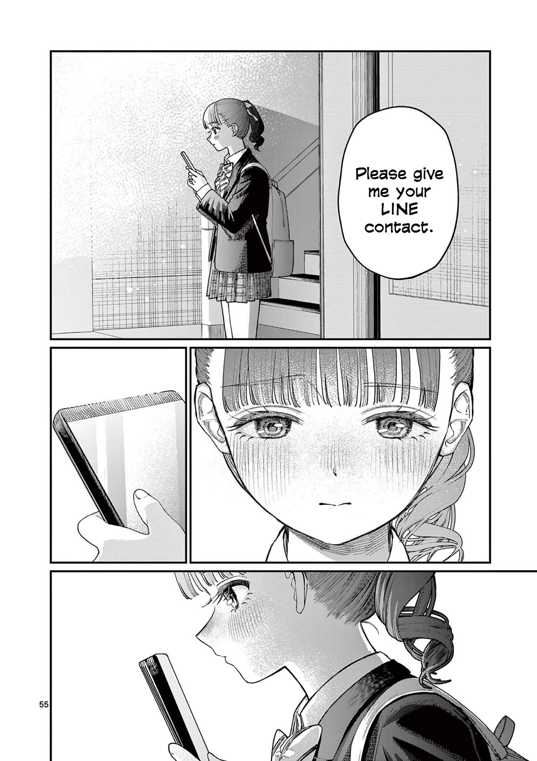 The Wakaba Home's Blue Loves Chapter 1 page 54 - Chapter 1: Four Sisters and Unrequited Love