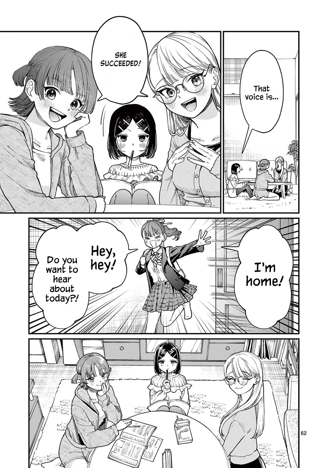 The Wakaba Home's Blue Loves Chapter 1 page 61 - Chapter 1: Four Sisters and Unrequited Love