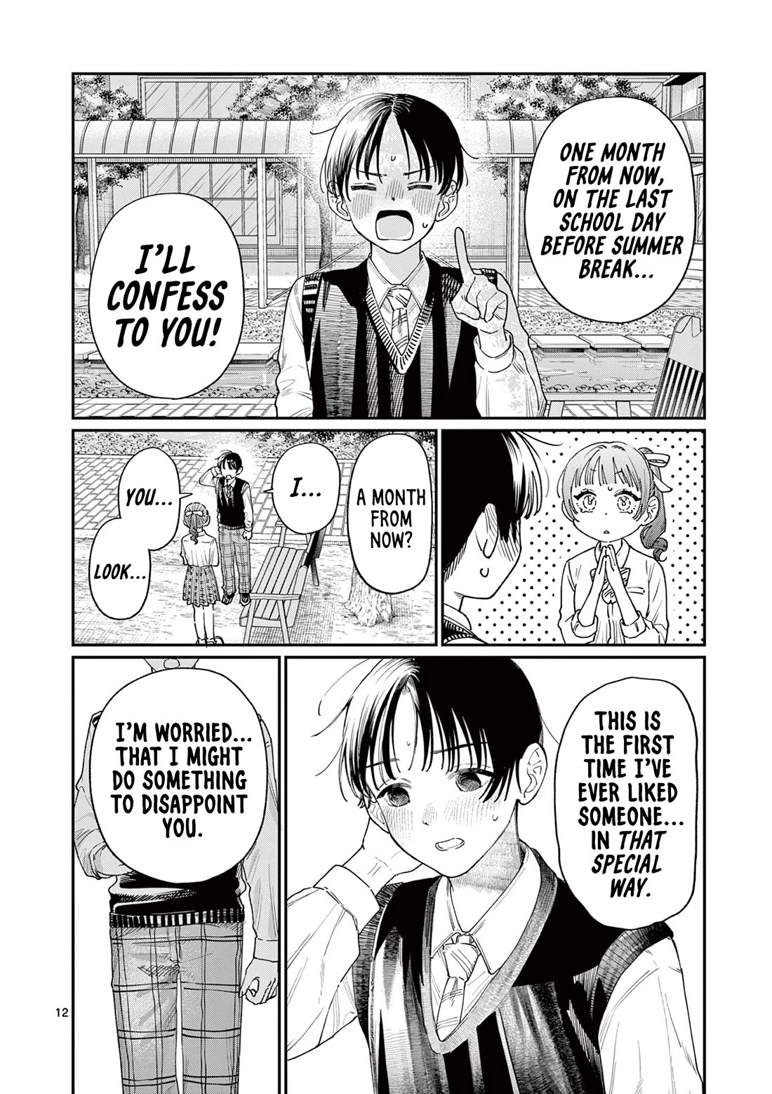 The Wakaba Home's Blue Loves Chapter 16 page 12 - Chapter 16: Is It Really Fine?