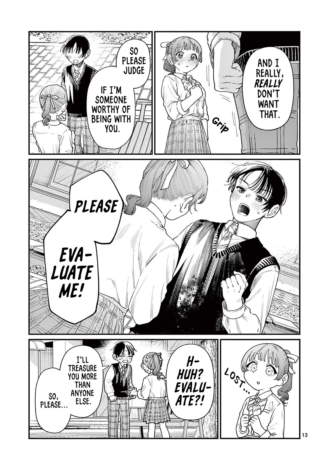 The Wakaba Home's Blue Loves Chapter 16 page 13 - Chapter 16: Is It Really Fine?