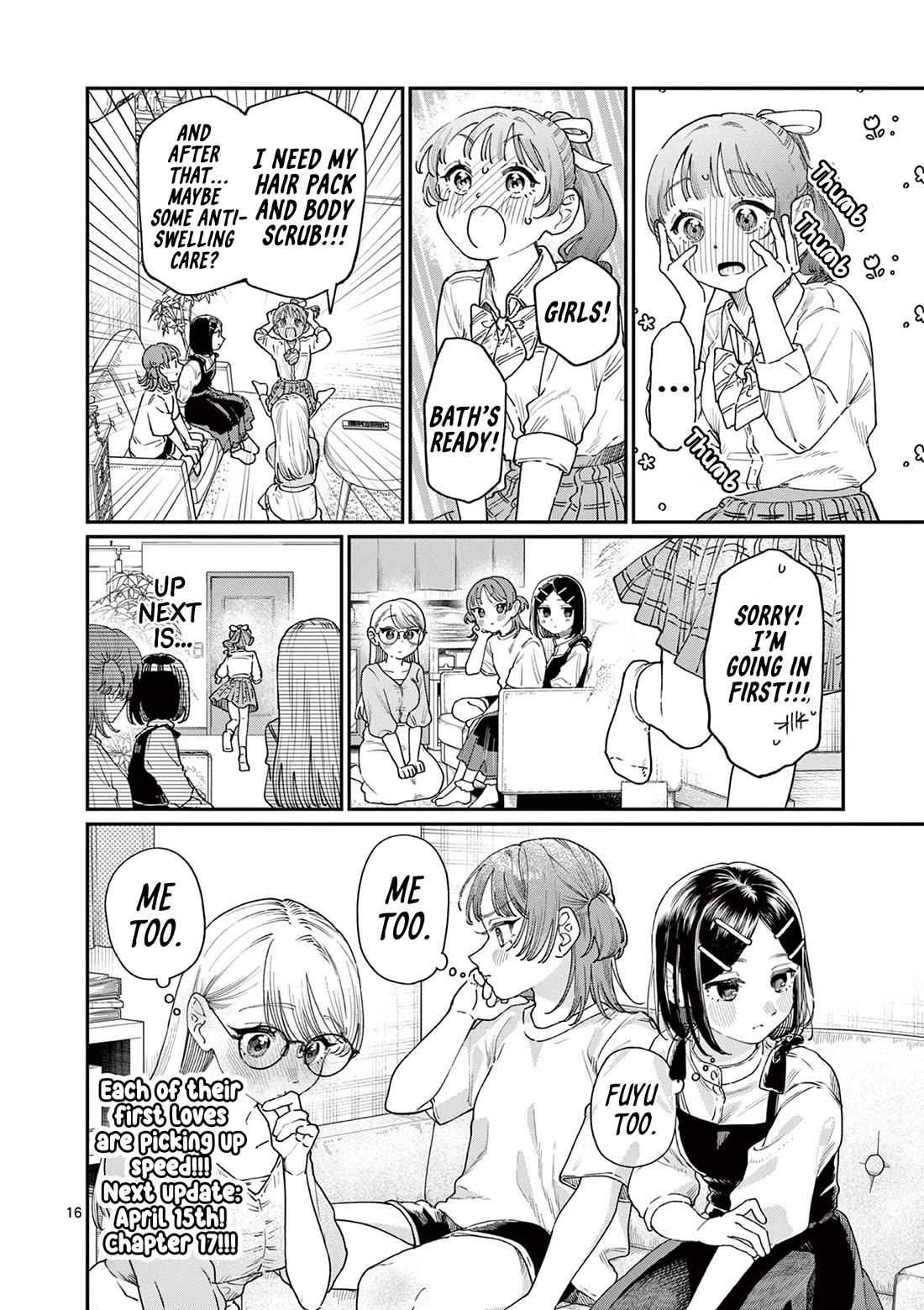 The Wakaba Home's Blue Loves Chapter 16 page 16 - Chapter 16: Is It Really Fine?