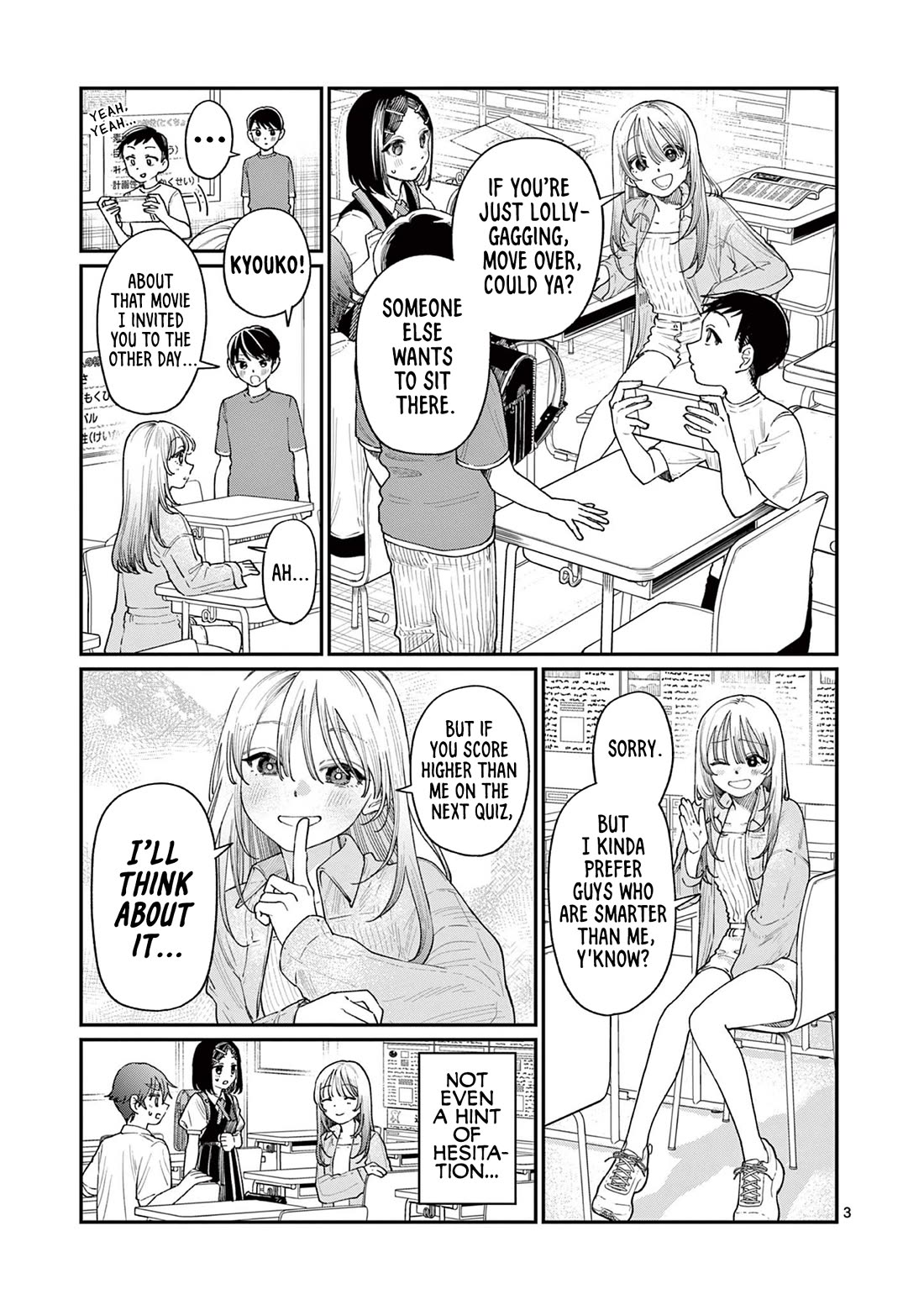 The Wakaba Home's Blue Loves Chapter 18 page 3 - Chapter 18: The Girl Who Just Can't Win
