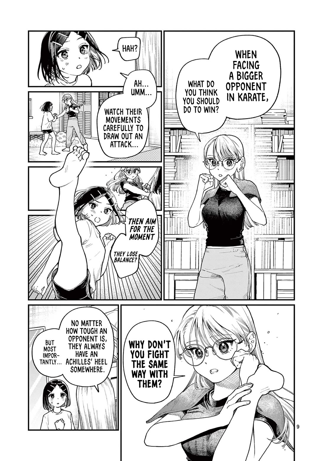 The Wakaba Home's Blue Loves Chapter 18 page 9 - Chapter 18: The Girl Who Just Can't Win