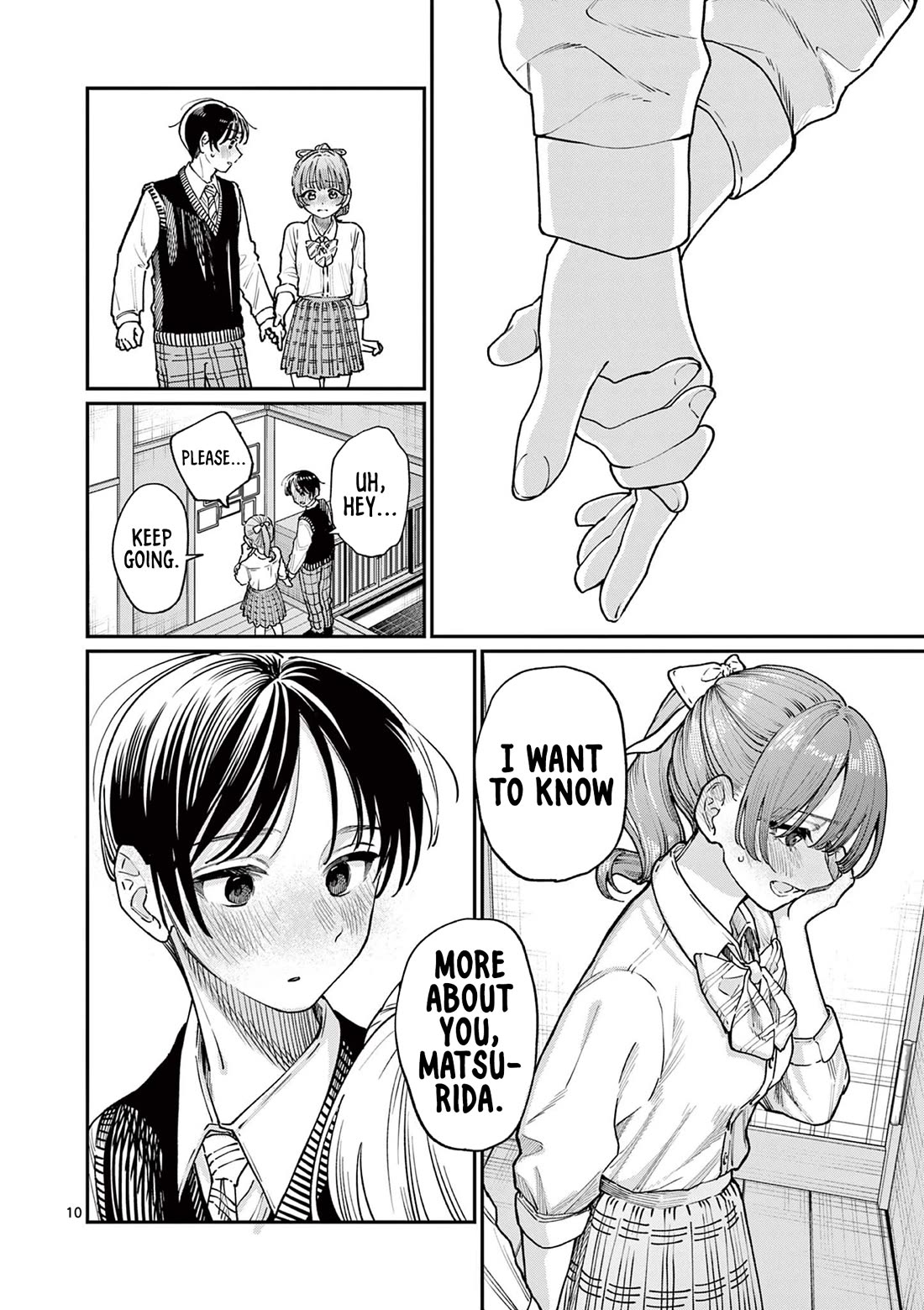 The Wakaba Home's Blue Loves Chapter 21 page 10 - Chapter 21: Touching