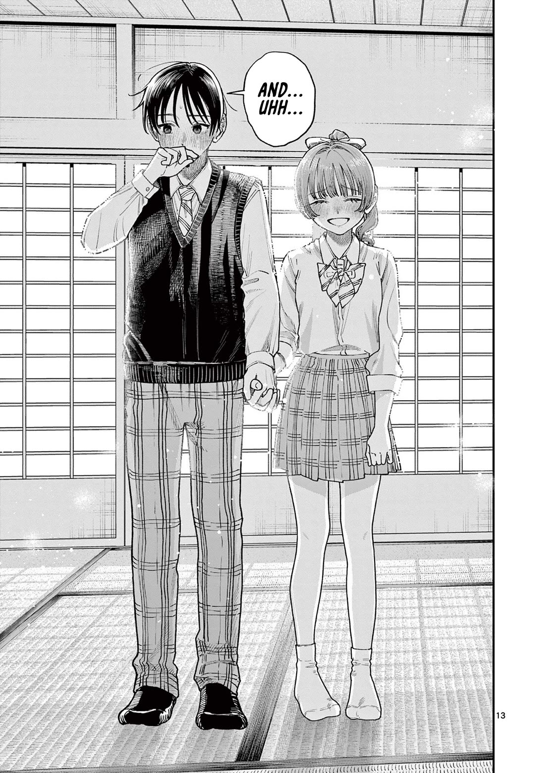 The Wakaba Home's Blue Loves Chapter 21 page 13 - Chapter 21: Touching
