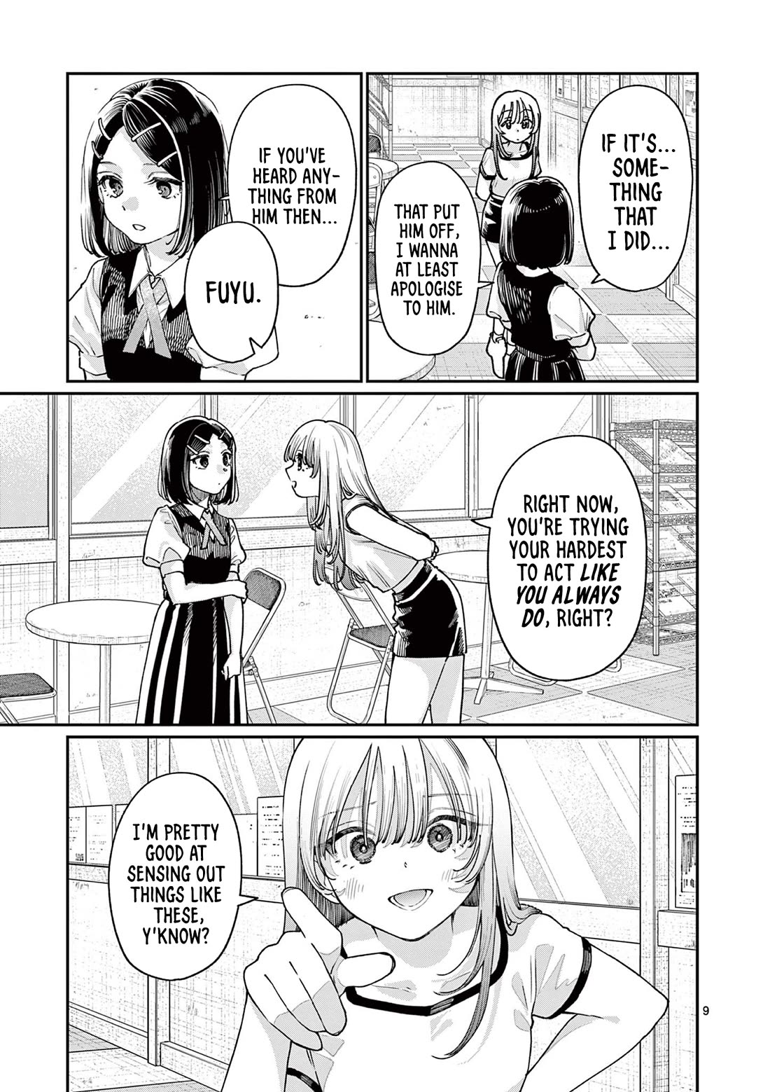 The Wakaba Home's Blue Loves Chapter 29 page 9 - Chapter 29: Coward