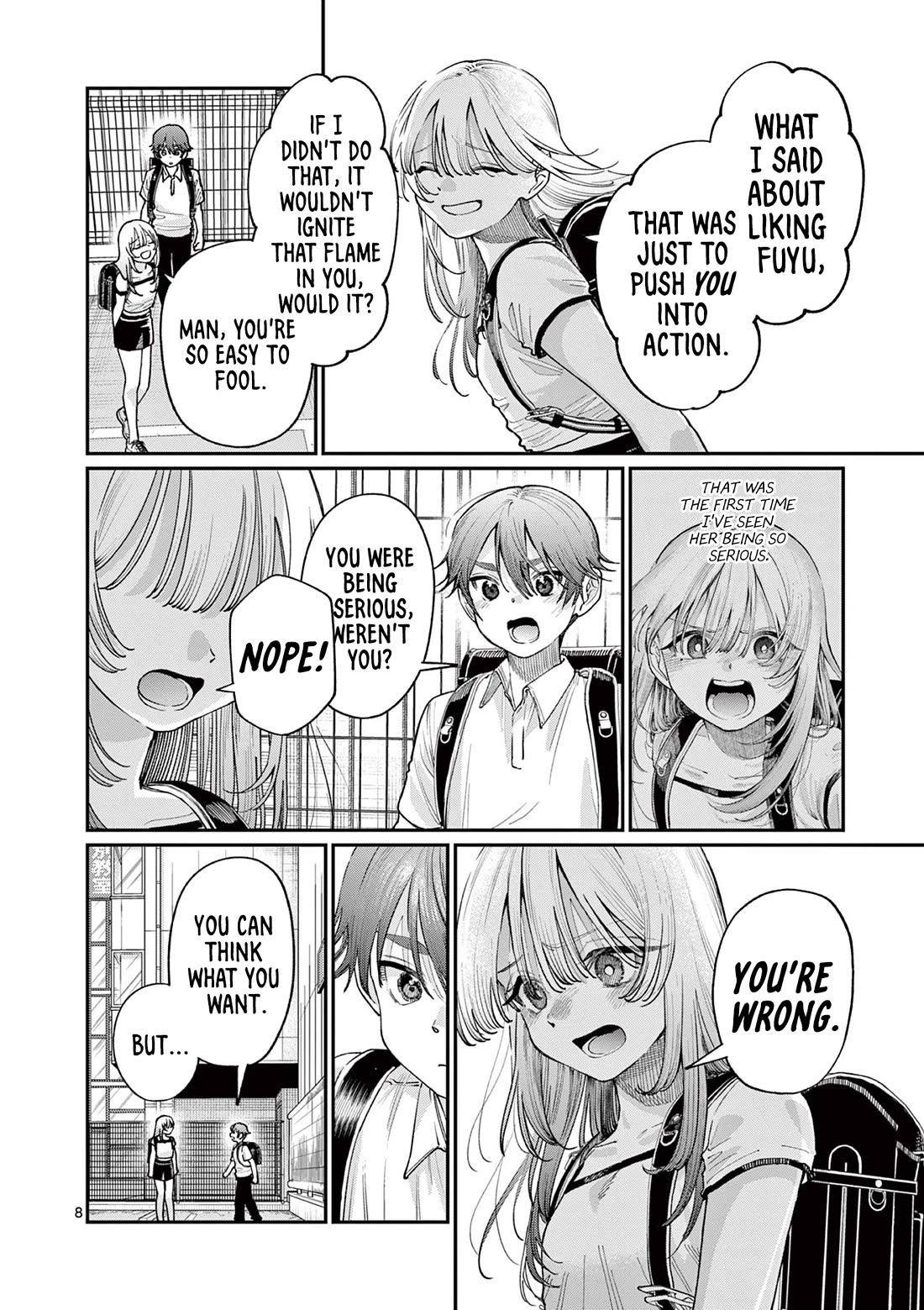 The Wakaba Home's Blue Loves Chapter 30 page 8 - Chapter 30: If It Was Me