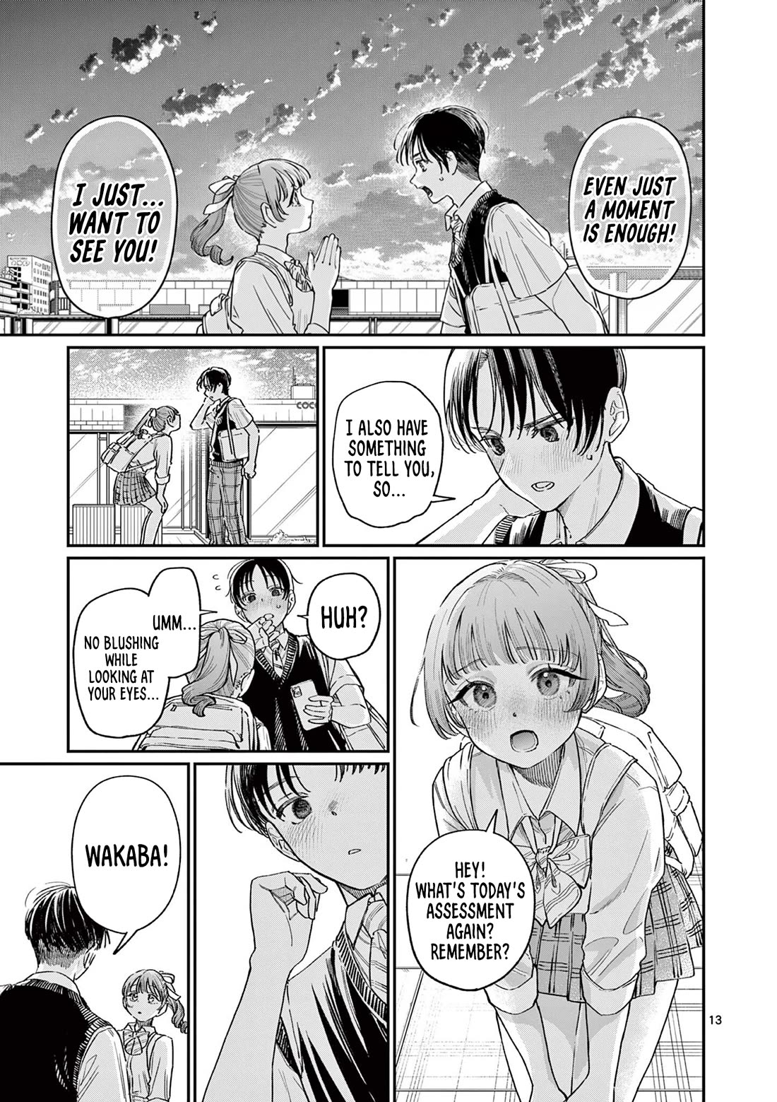 The Wakaba Home's Blue Loves Chapter 31 page 13 - Chapter 31: Assessment