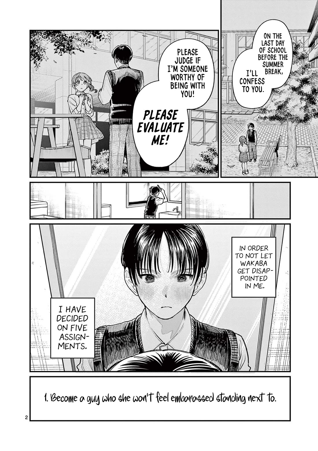 The Wakaba Home's Blue Loves Chapter 31 page 2 - Chapter 31: Assessment