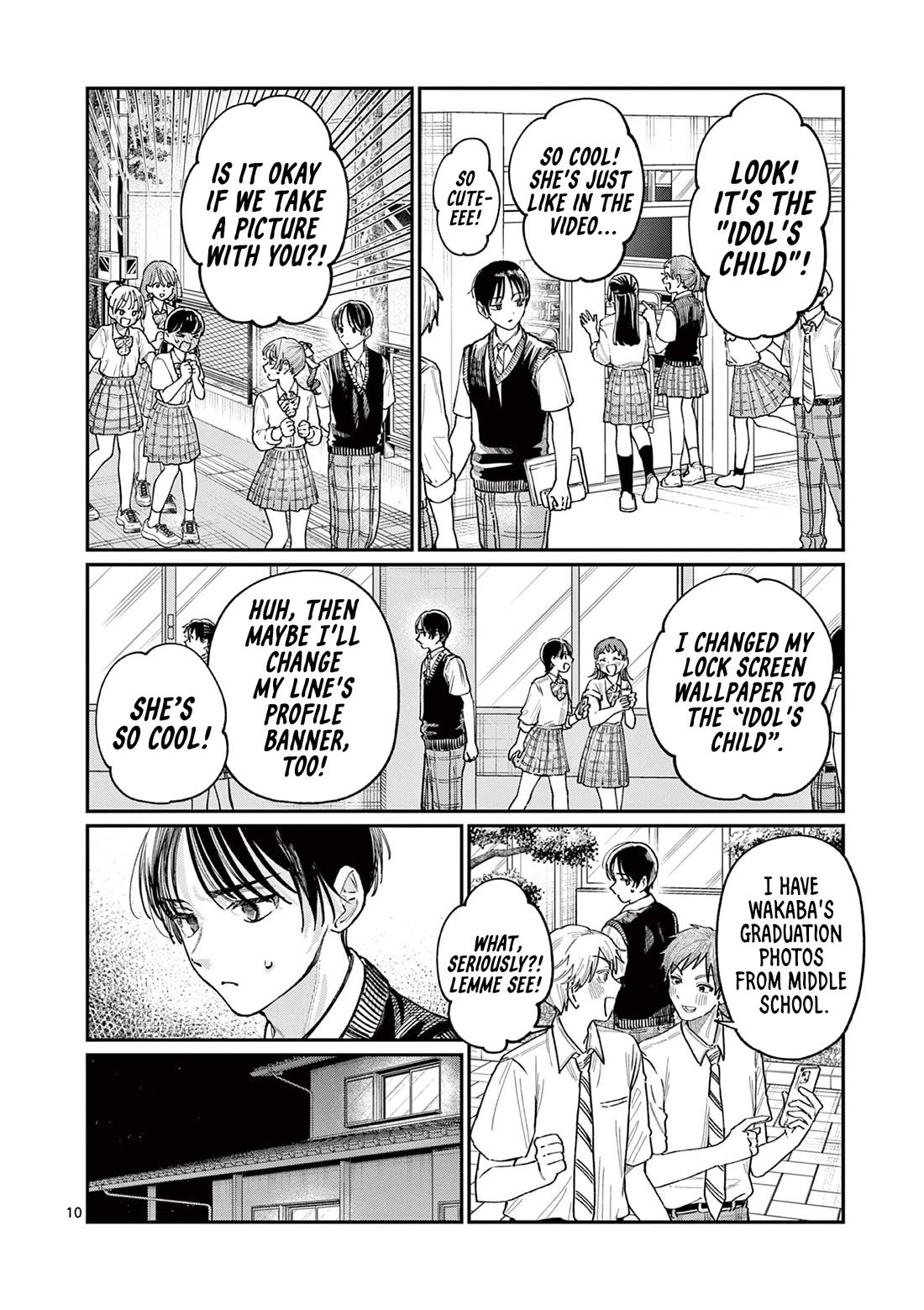 The Wakaba Home's Blue Loves Chapter 32 page 10 - Chapter 32: Idol's Child