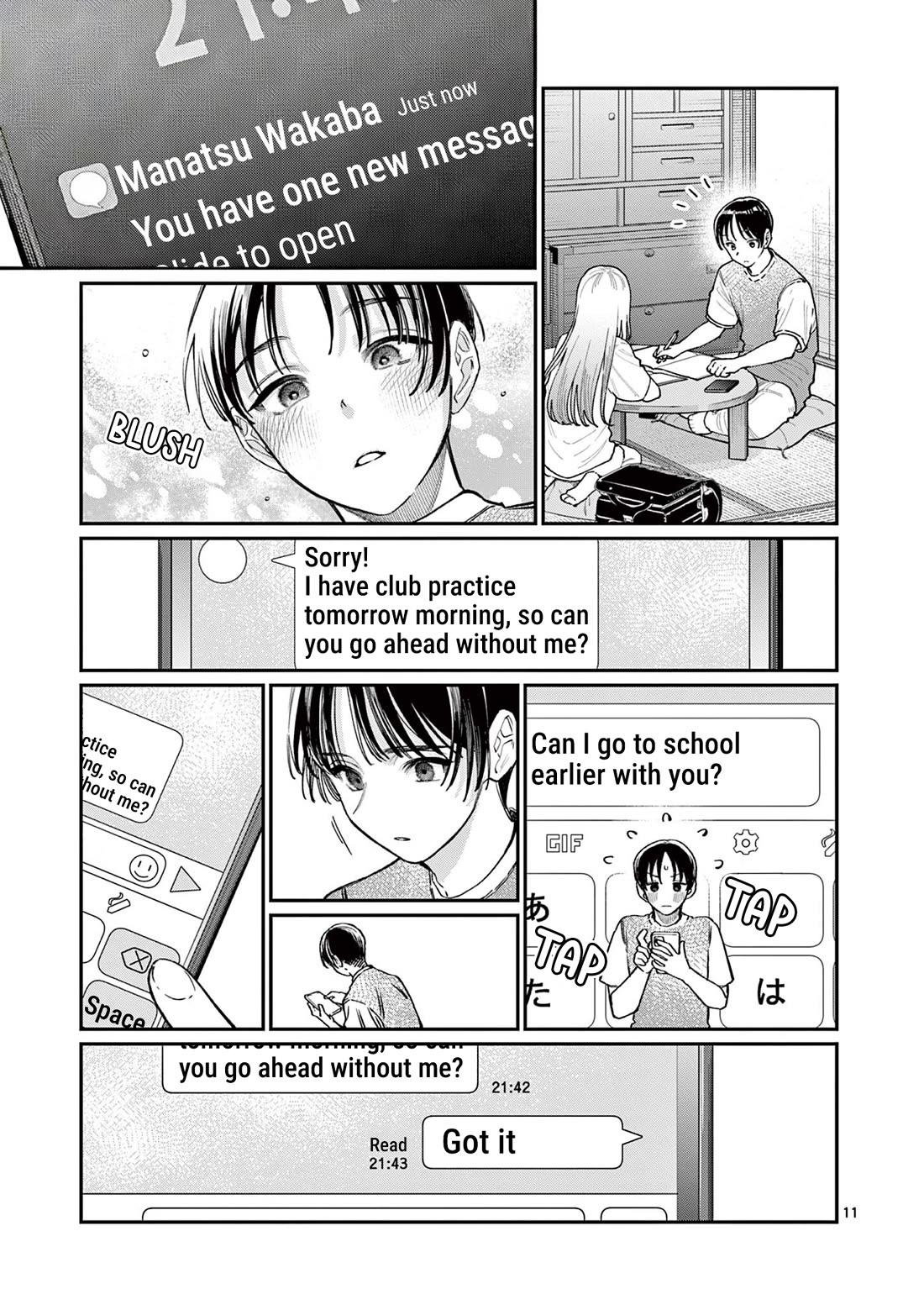 The Wakaba Home's Blue Loves Chapter 32 page 11 - Chapter 32: Idol's Child