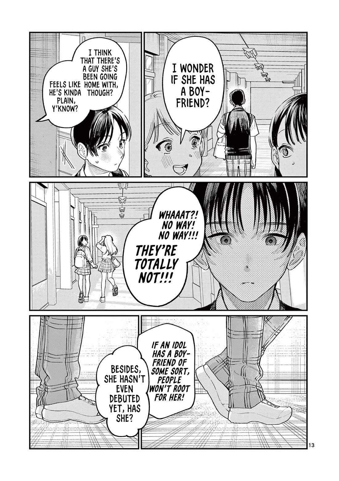 The Wakaba Home's Blue Loves Chapter 32 page 13 - Chapter 32: Idol's Child