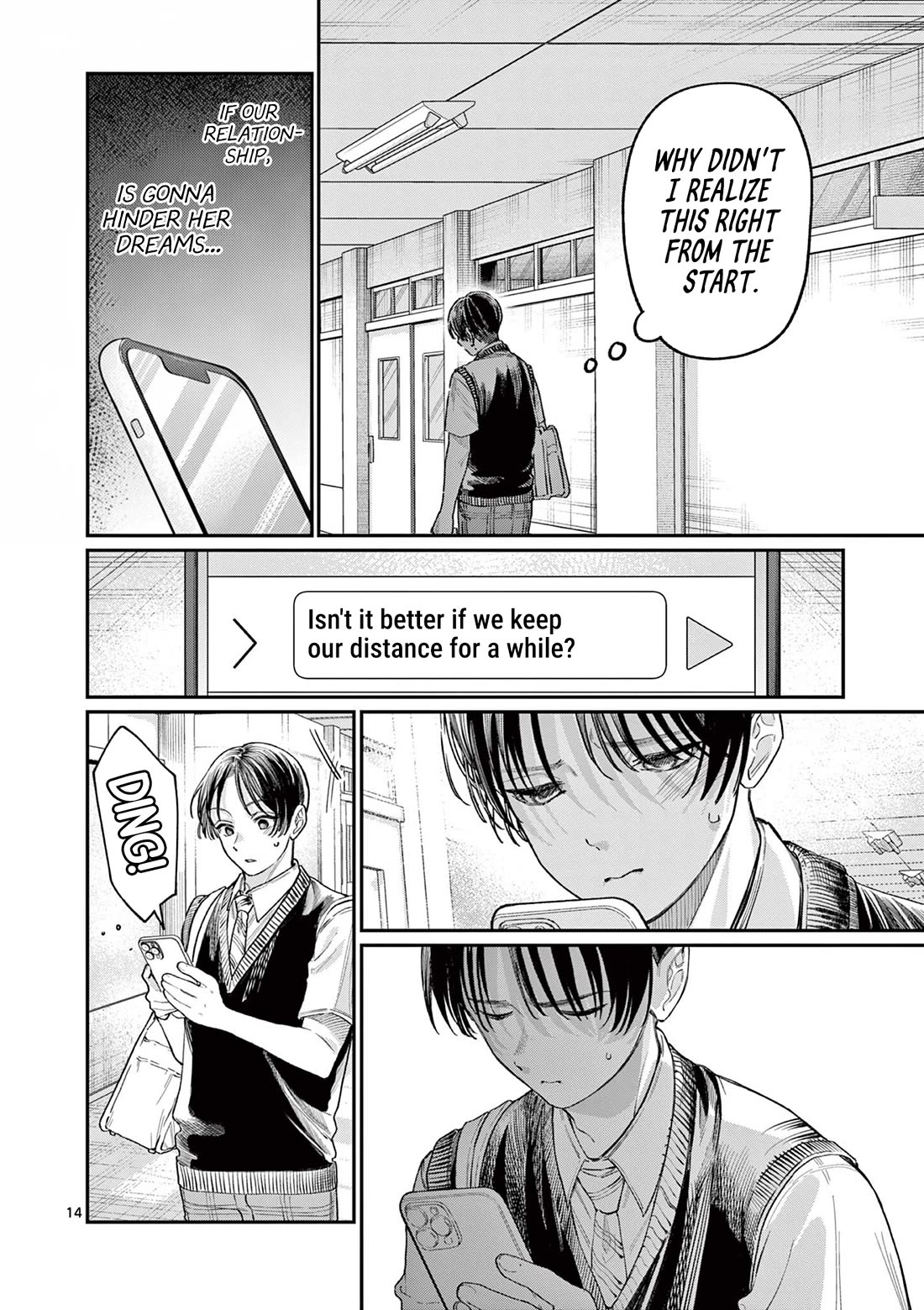 The Wakaba Home's Blue Loves Chapter 32 page 14 - Chapter 32: Idol's Child