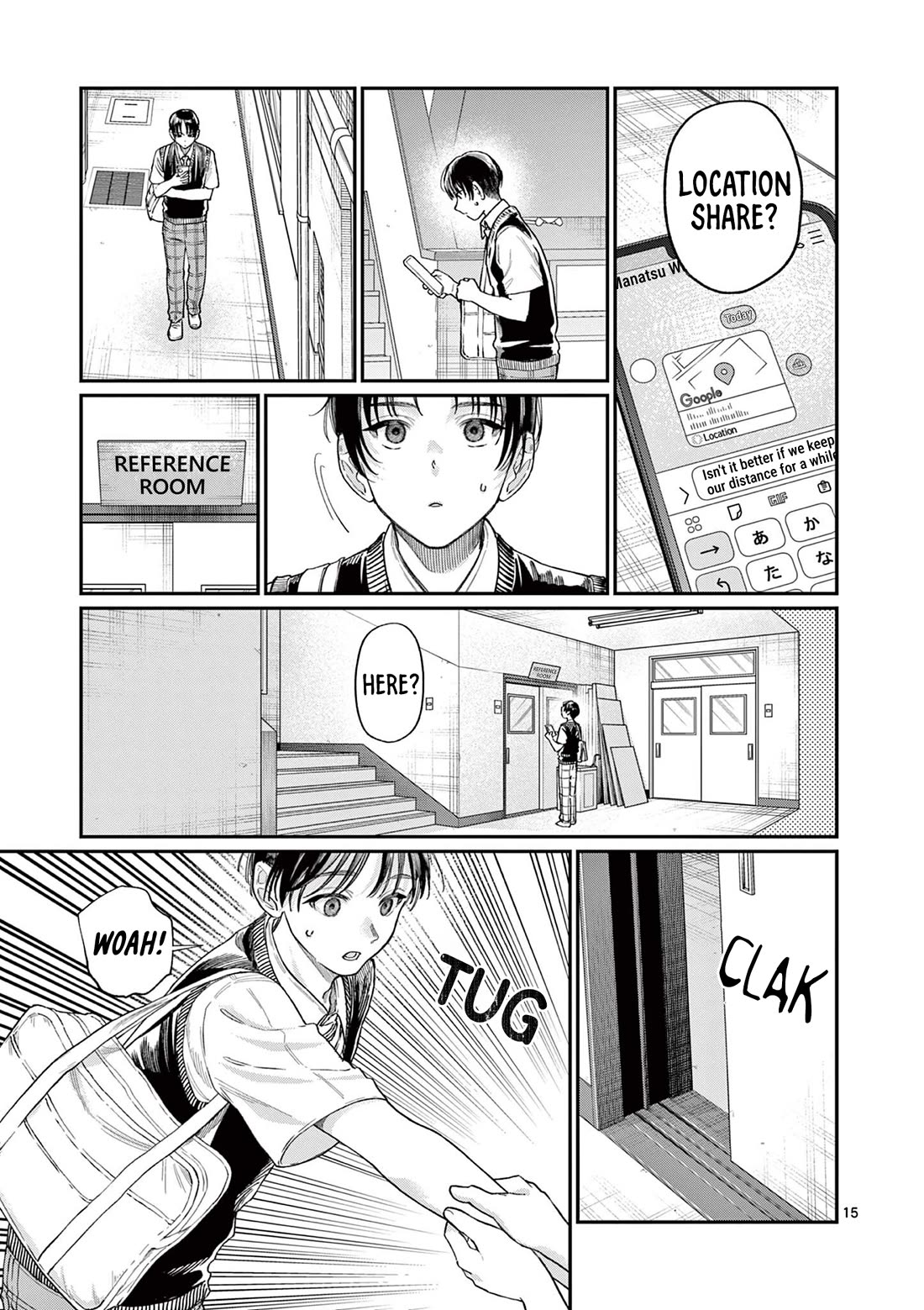 The Wakaba Home's Blue Loves Chapter 32 page 15 - Chapter 32: Idol's Child