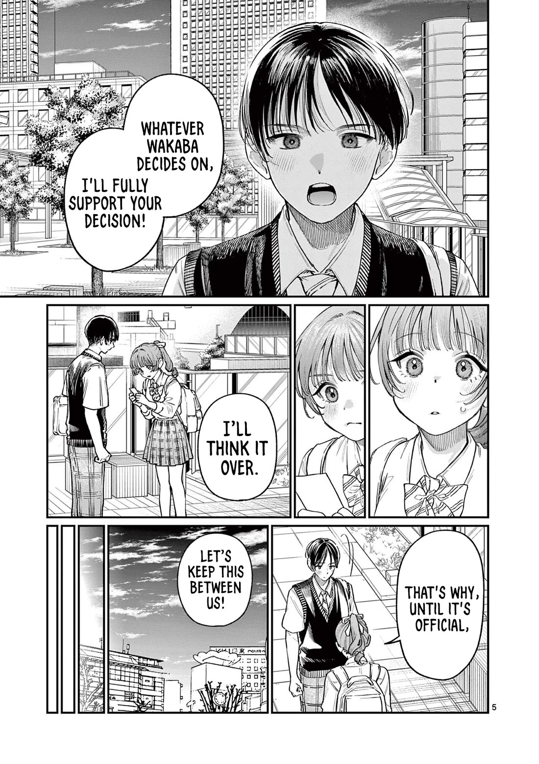 The Wakaba Home's Blue Loves Chapter 32 page 5 - Chapter 32: Idol's Child
