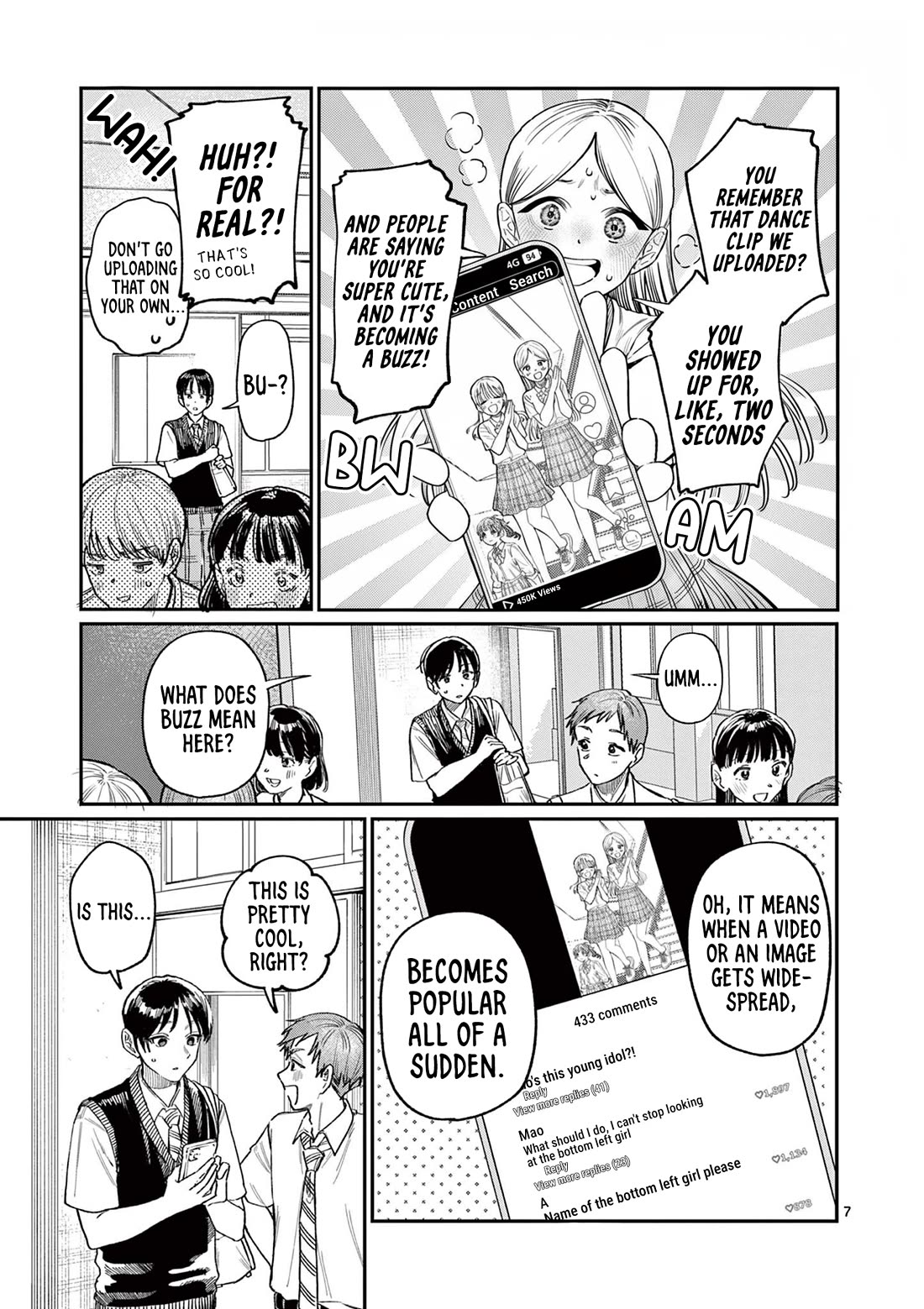 The Wakaba Home's Blue Loves Chapter 32 page 7 - Chapter 32: Idol's Child