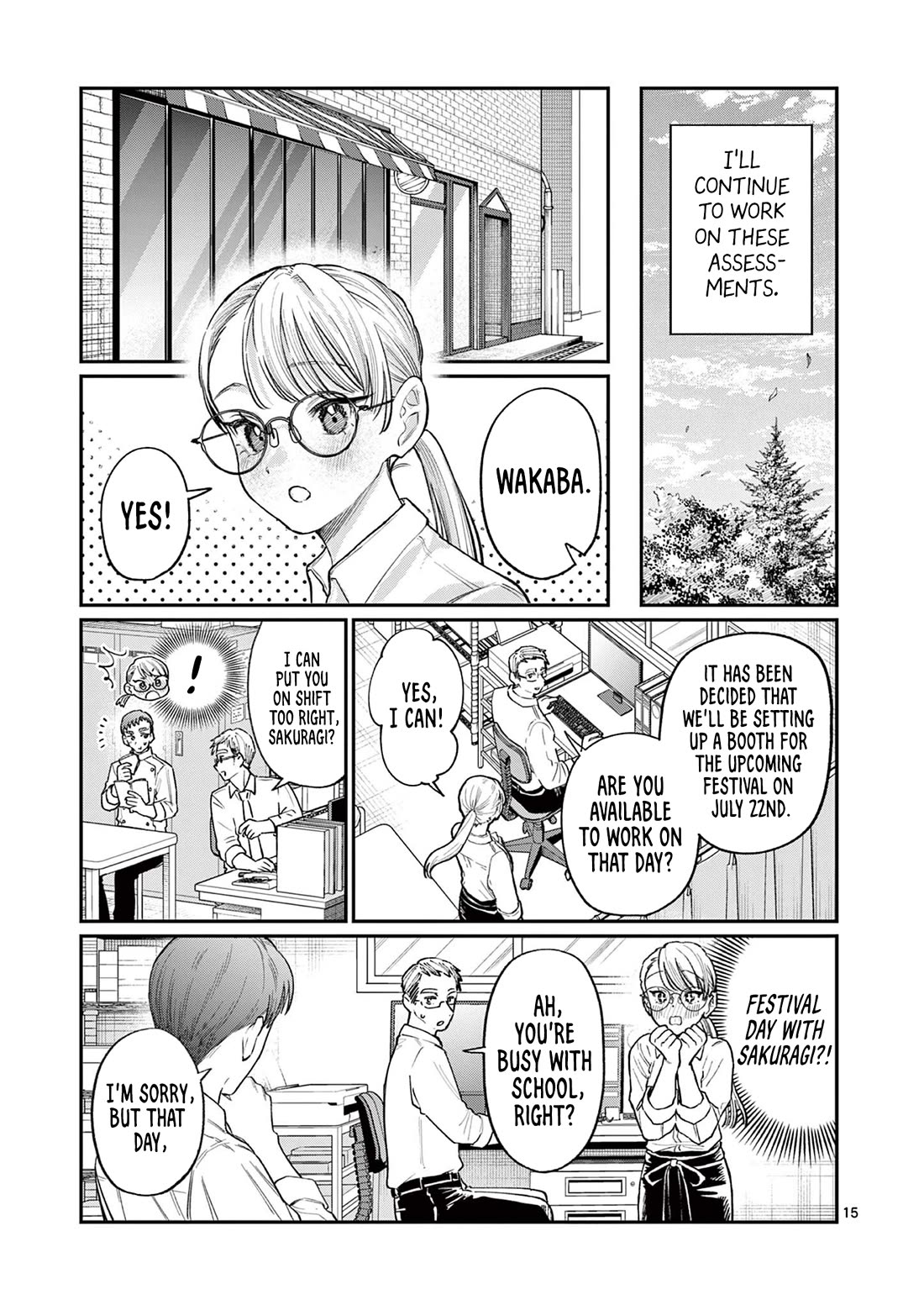 The Wakaba Home's Blue Loves Chapter 33 page 15 - Chapter 33: Expectations