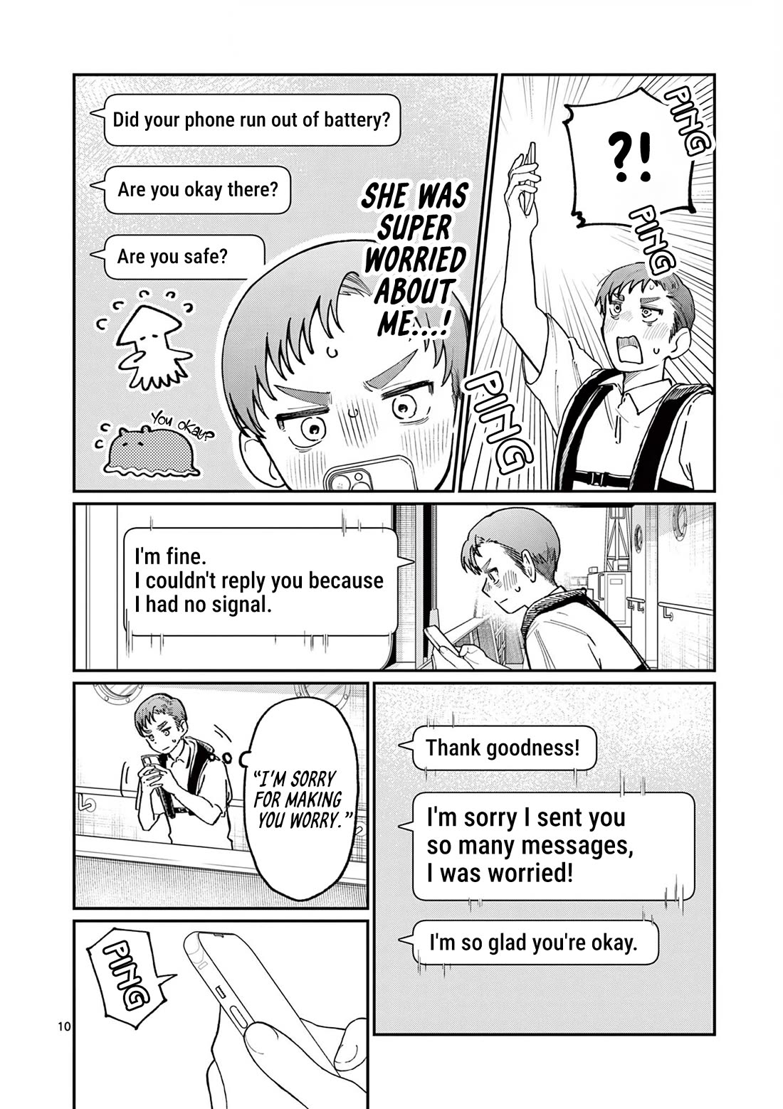 The Wakaba Home's Blue Loves Chapter 35 page 10 - Chapter 35: Long Distance