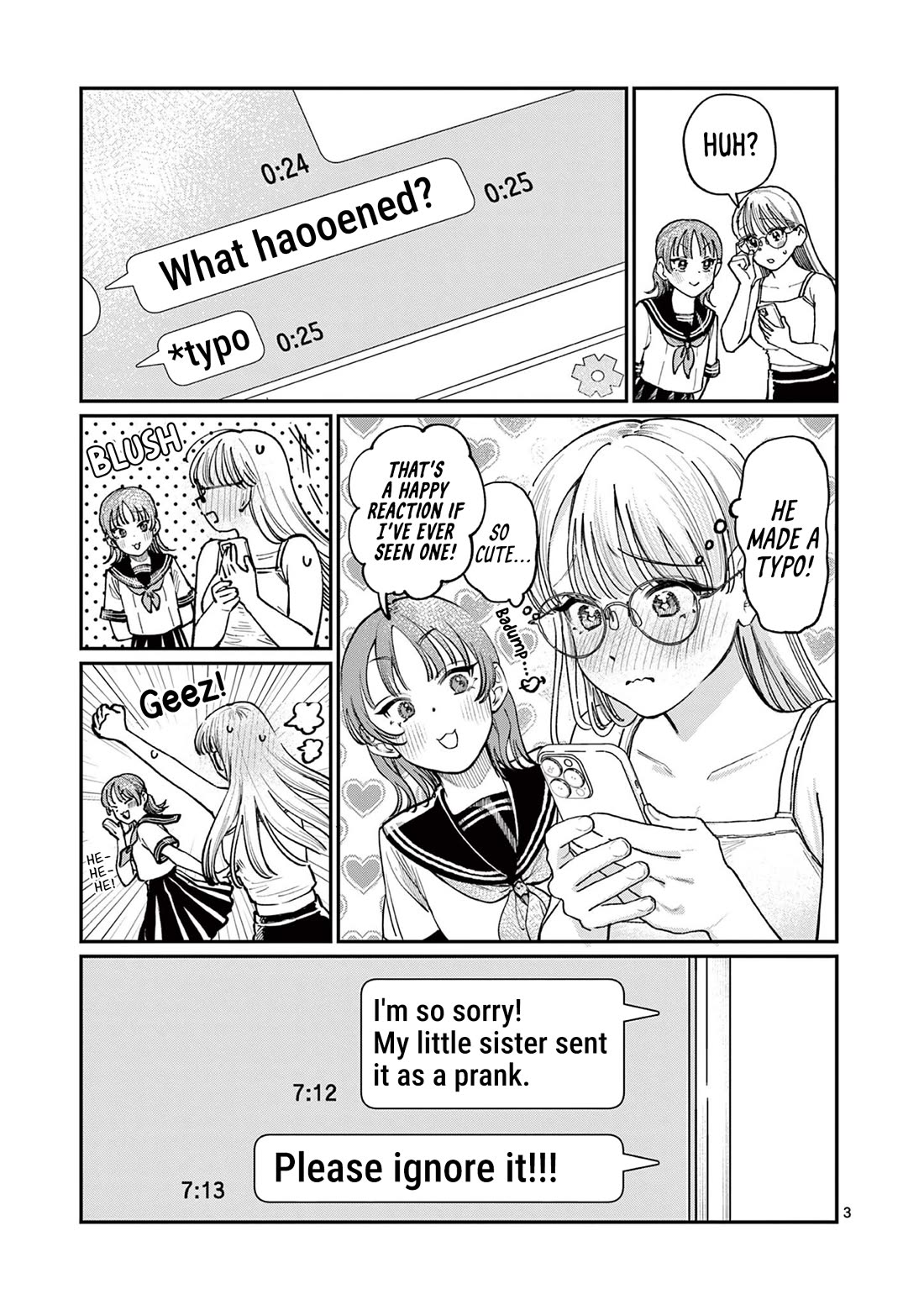 The Wakaba Home's Blue Loves Chapter 35 page 3 - Chapter 35: Long Distance