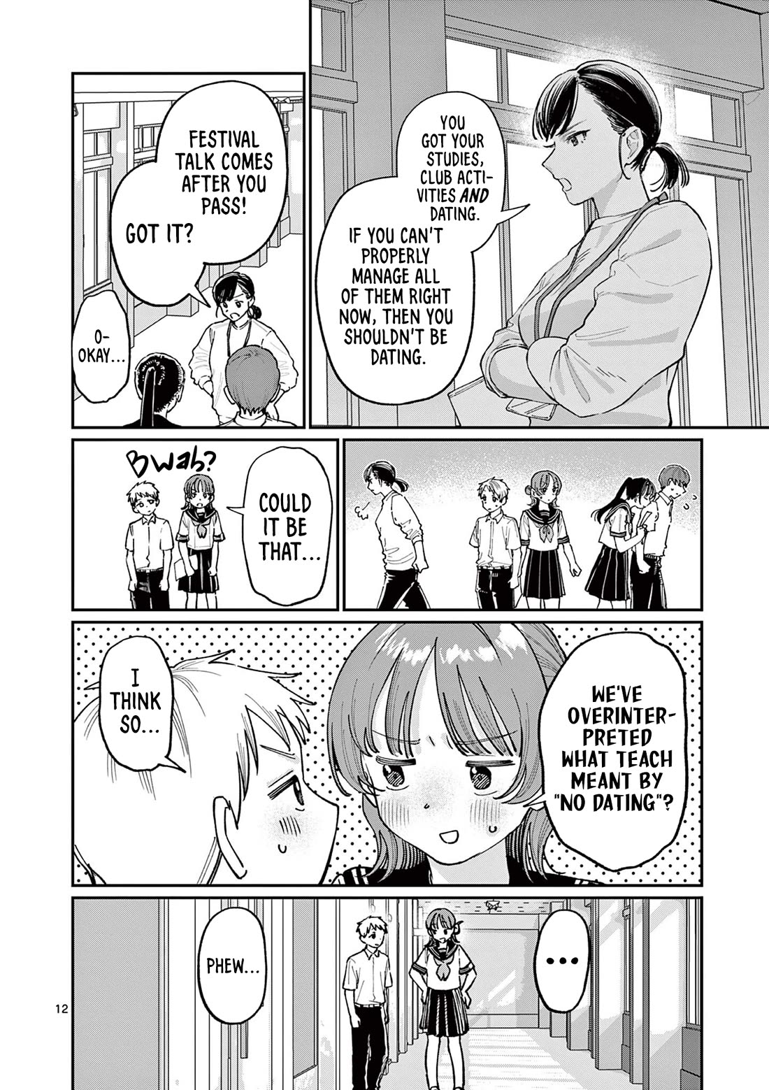 The Wakaba Home's Blue Loves Chapter 37 page 12 - Chapter 37: Openly