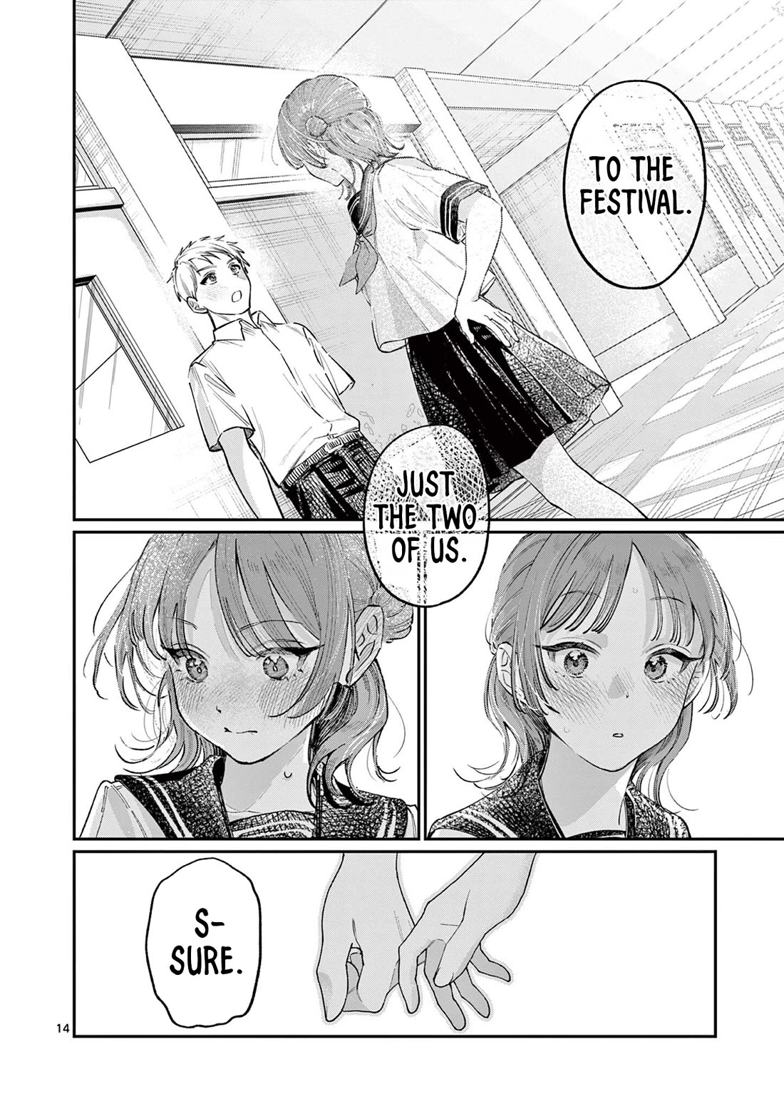 The Wakaba Home's Blue Loves Chapter 37 page 14 - Chapter 37: Openly