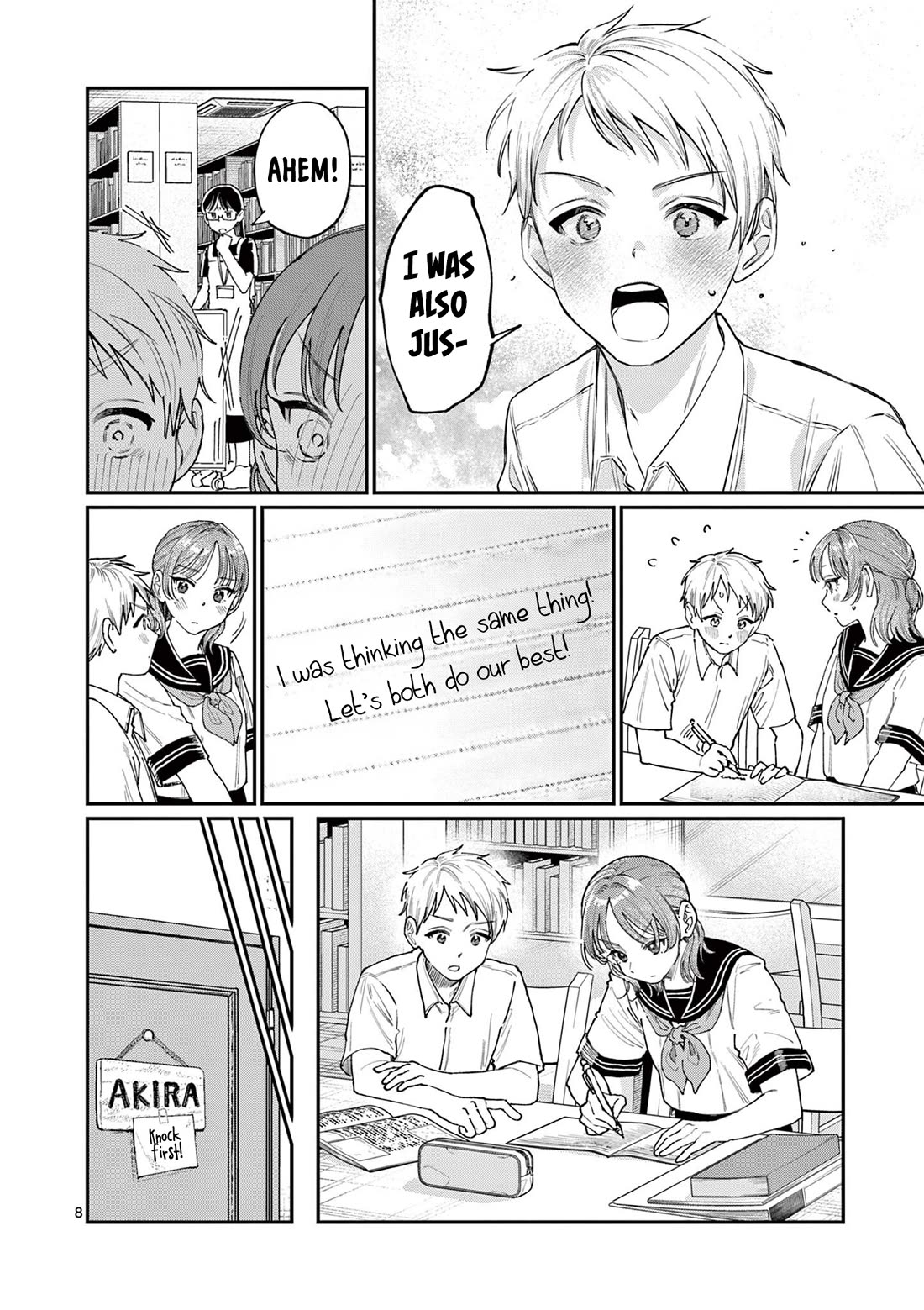The Wakaba Home's Blue Loves Chapter 37 page 8 - Chapter 37: Openly