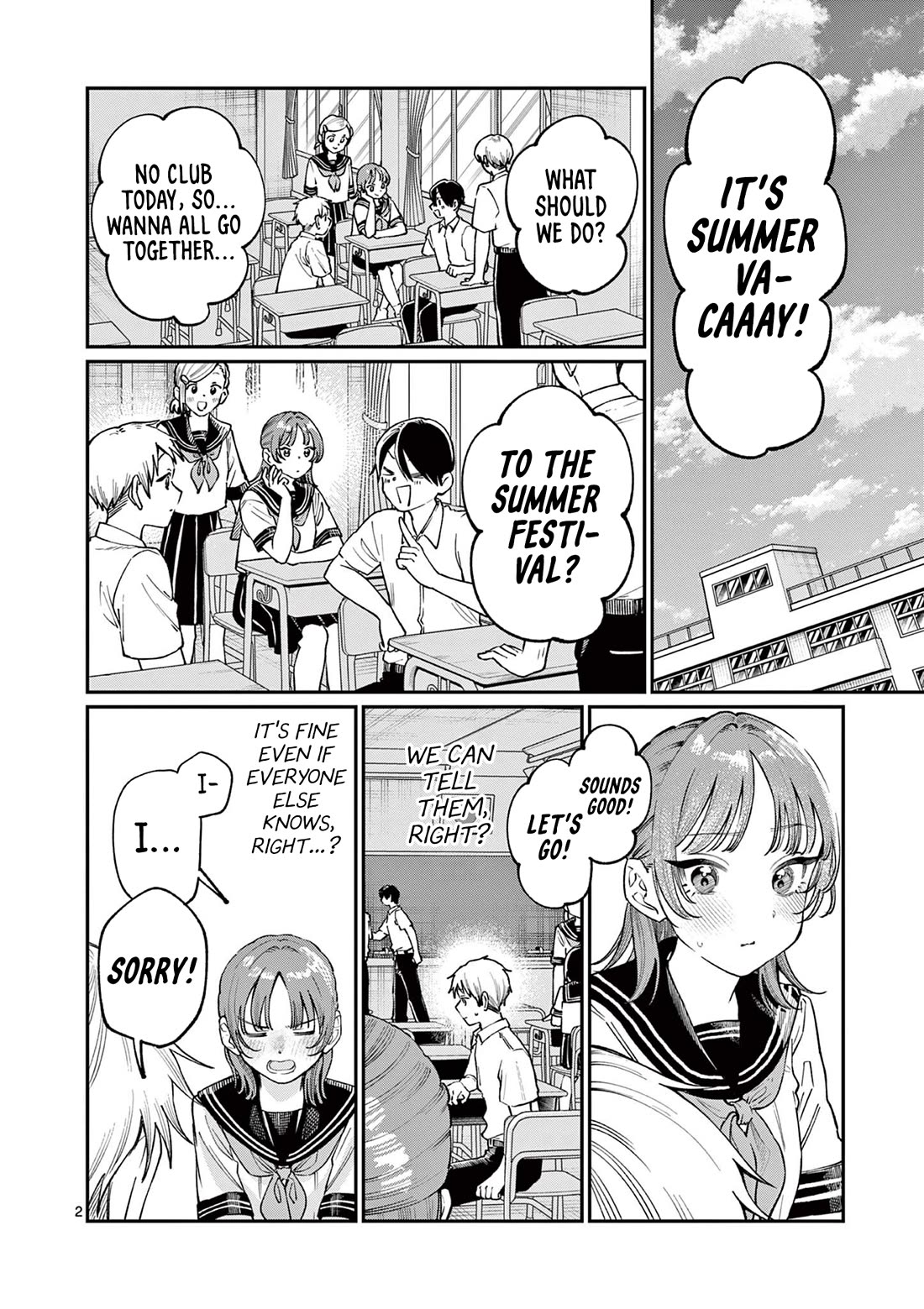 The Wakaba Home's Blue Loves Chapter 39 page 2 - Chapter 39: Nervous