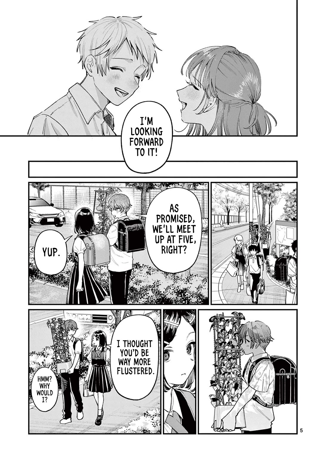 The Wakaba Home's Blue Loves Chapter 39 page 5 - Chapter 39: Nervous