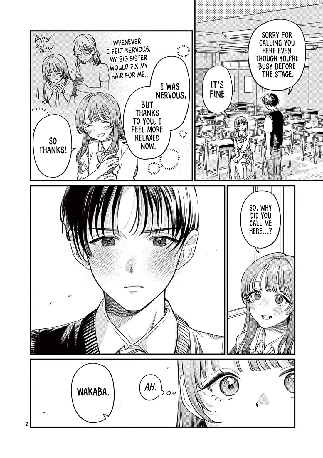 The Wakaba Home's Blue Loves Chapter 40 page 2 - Chapter 40: Wait