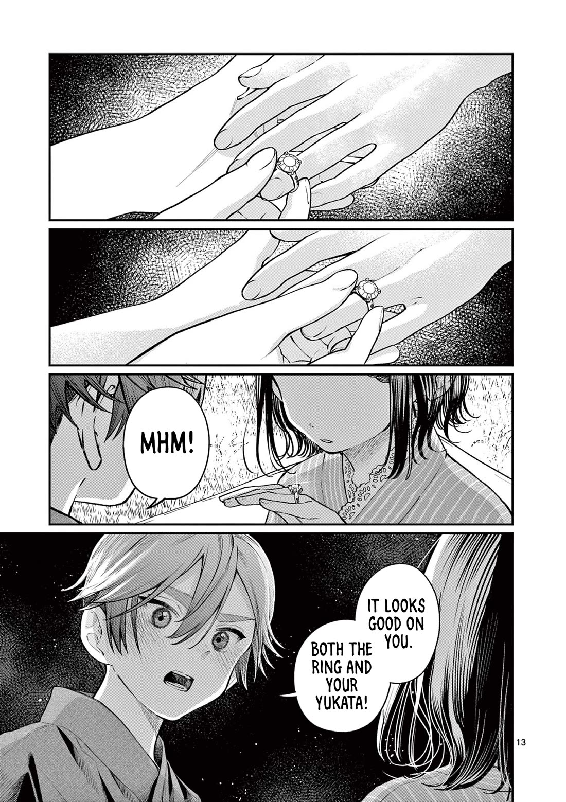 The Wakaba Home's Blue Loves Chapter 44 page 13 - Chapter 44: Right Here