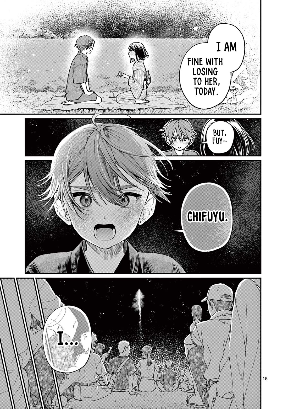The Wakaba Home's Blue Loves Chapter 44 page 15 - Chapter 44: Right Here