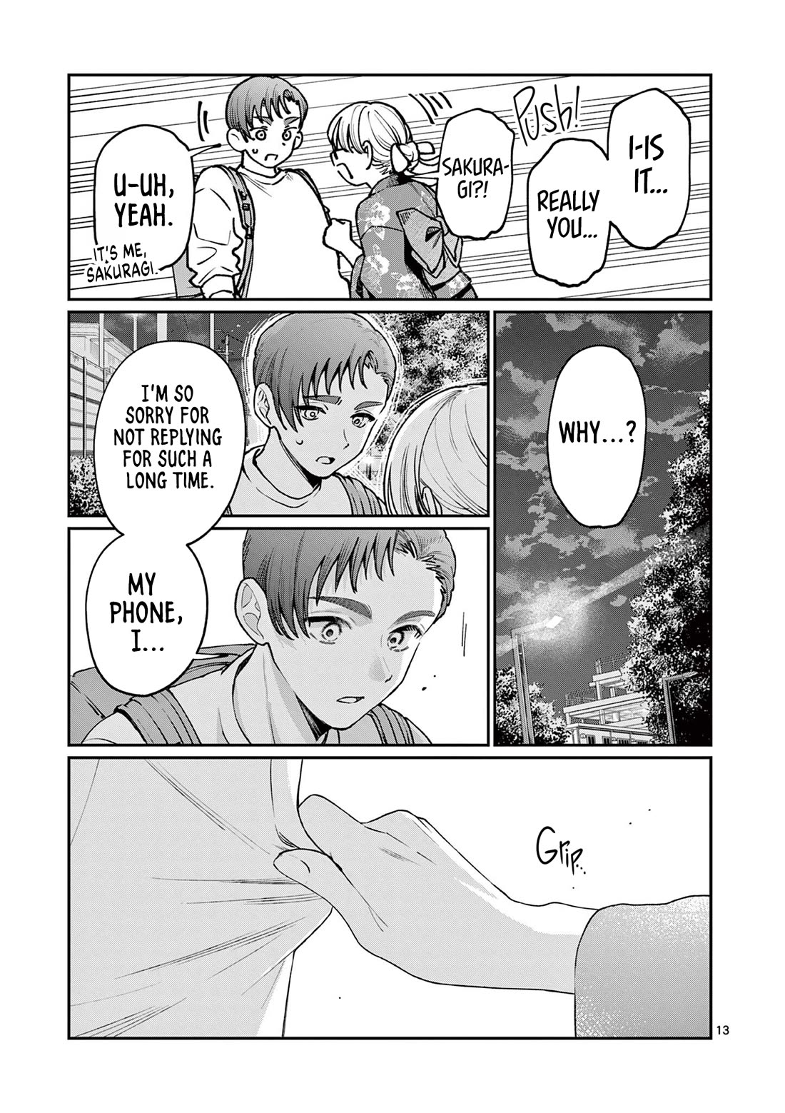 The Wakaba Home's Blue Loves Chapter 45 page 13 - Chapter 45: Contact