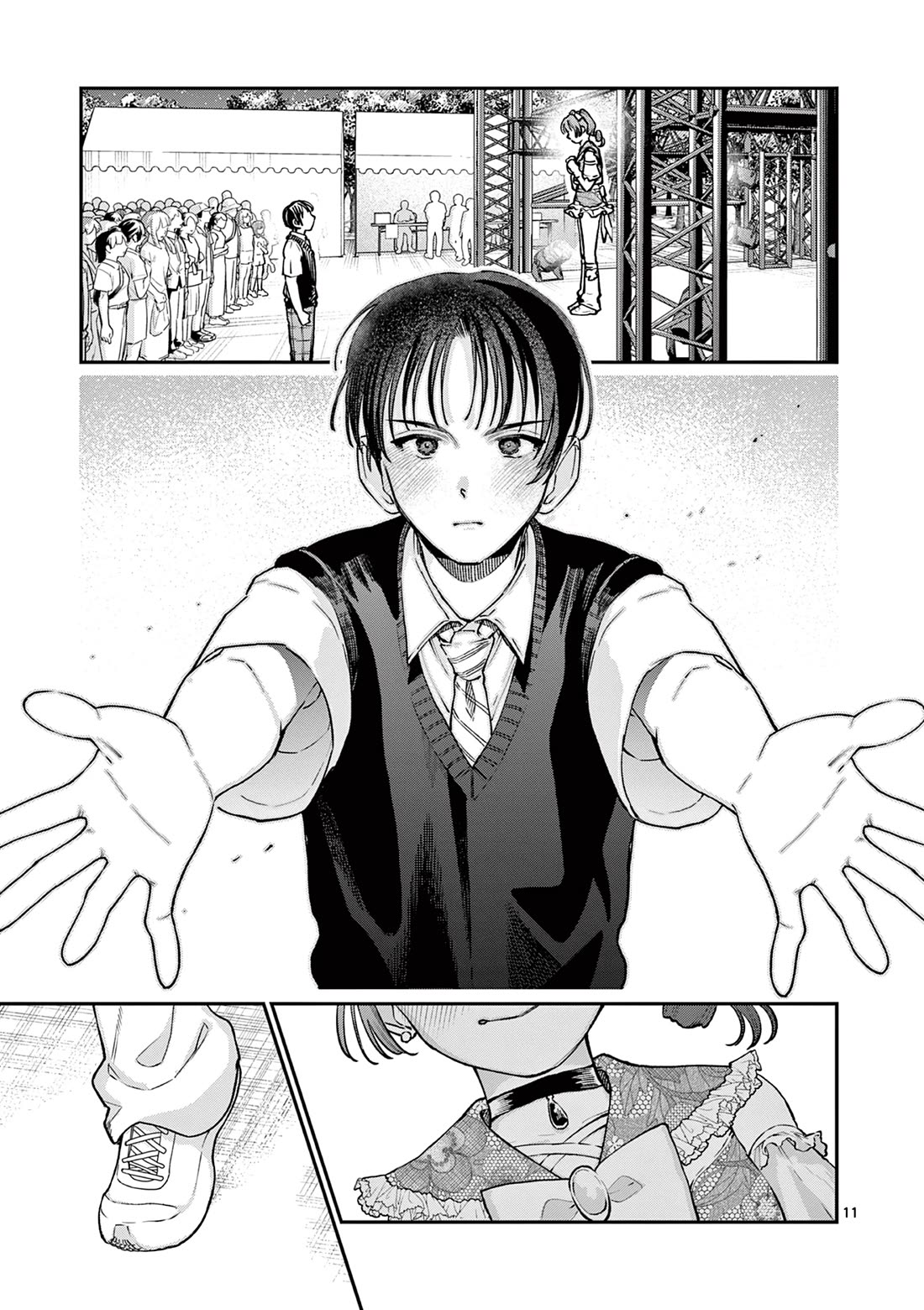 The Wakaba Home's Blue Loves Chapter 47 page 10 - Chapter 47: Brace