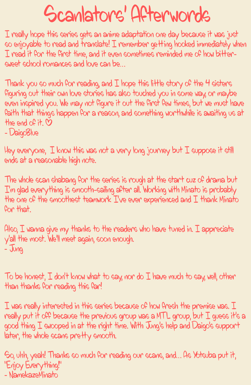 The Wakaba Home's Blue Loves Chapter 50.5 page 16 - Chapter 50.5: Volume 5 Extras - The Wakaba Boyfriends' Blue Loves