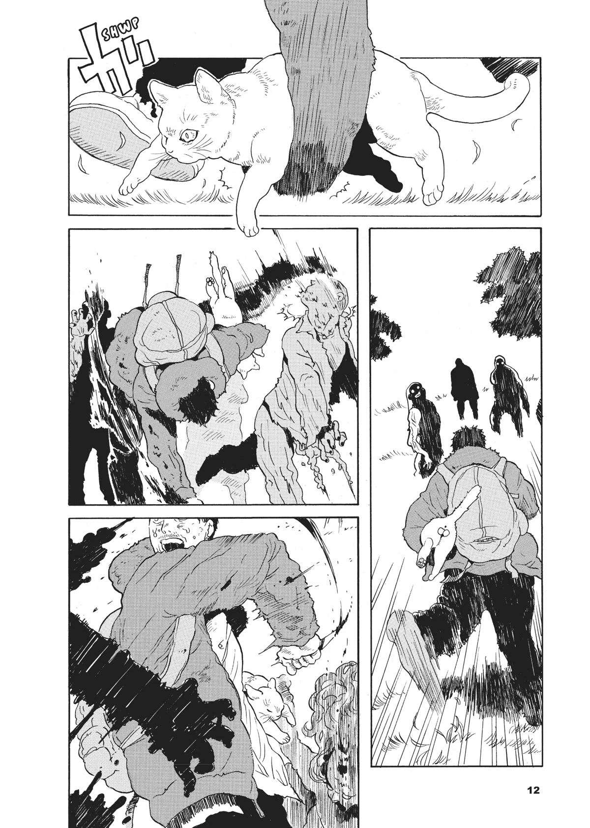 The Walking Cat: A Cat’s-Eye View of the Zombie Apocalypse Chapter 1 page 13 - Chapter 1