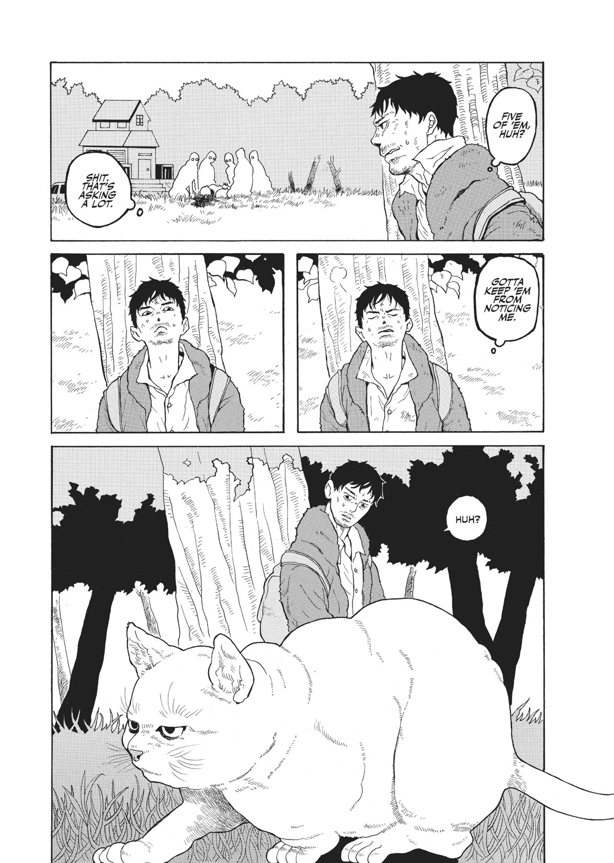 The Walking Cat: A Cat’s-Eye View of the Zombie Apocalypse Chapter 1 page 8 - Chapter 1