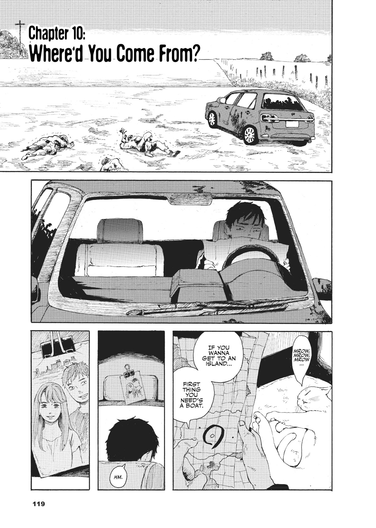 The Walking Cat: A Cat’s-Eye View of the Zombie Apocalypse Chapter 10 page 1 - Chapter 10
