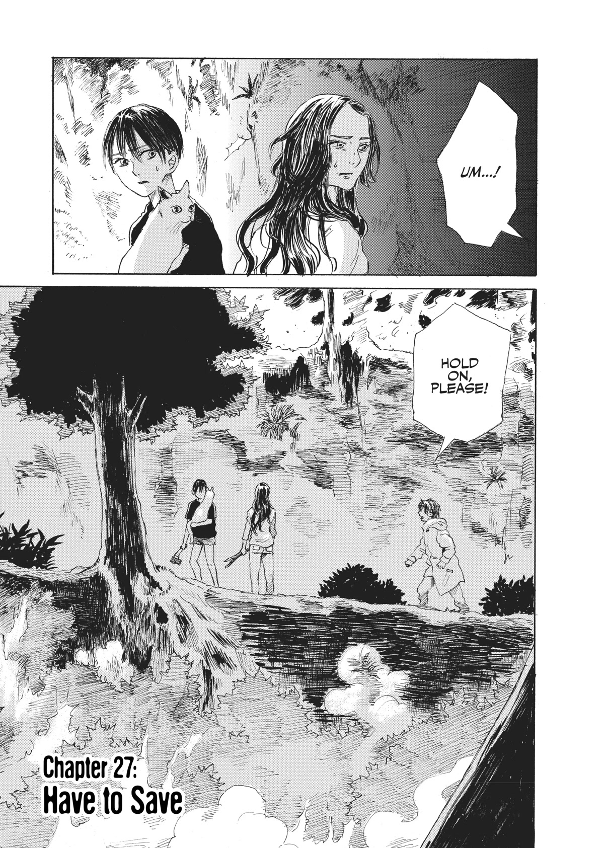 The Walking Cat: A Cat’s-Eye View of the Zombie Apocalypse Chapter 27 page 1 - Chapter 27