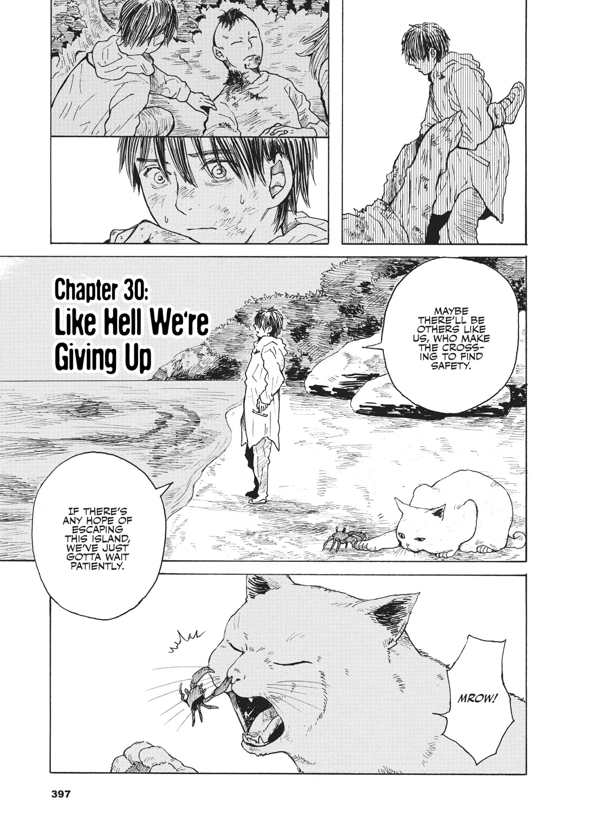The Walking Cat: A Cat’s-Eye View of the Zombie Apocalypse Chapter 30 page 1 - Chapter 30