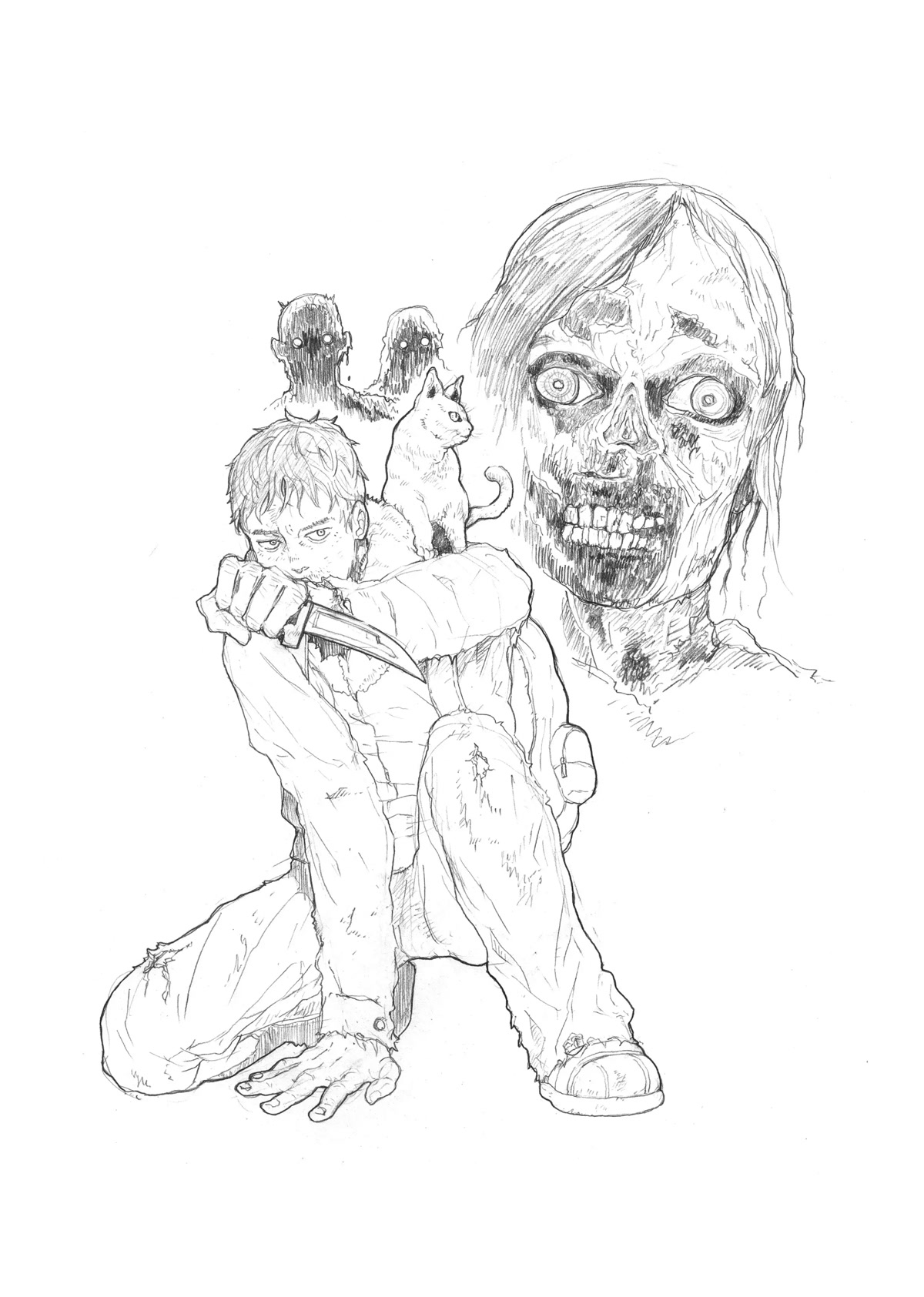 The Walking Cat: A Cat’s-Eye View of the Zombie Apocalypse Chapter 40 page 18 - Chapter 40 [END]