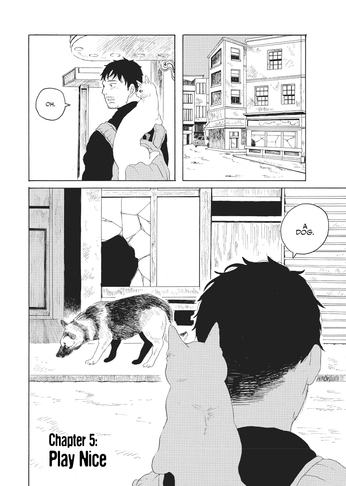 The Walking Cat: A Cat’s-Eye View of the Zombie Apocalypse Chapter 5 page 1 - Chapter 5