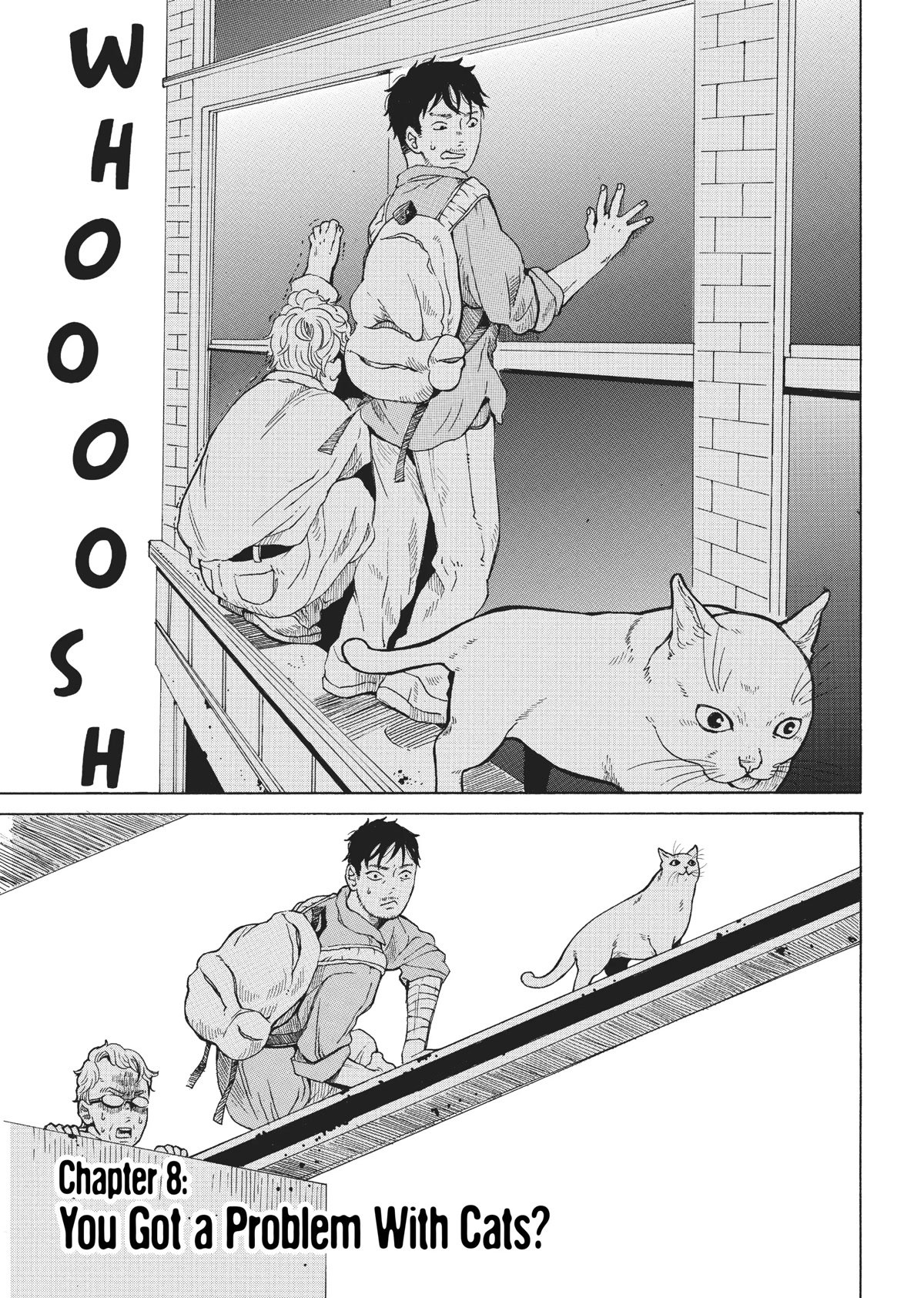 The Walking Cat: A Cat’s-Eye View of the Zombie Apocalypse Chapter 8 page 1 - Chapter 8