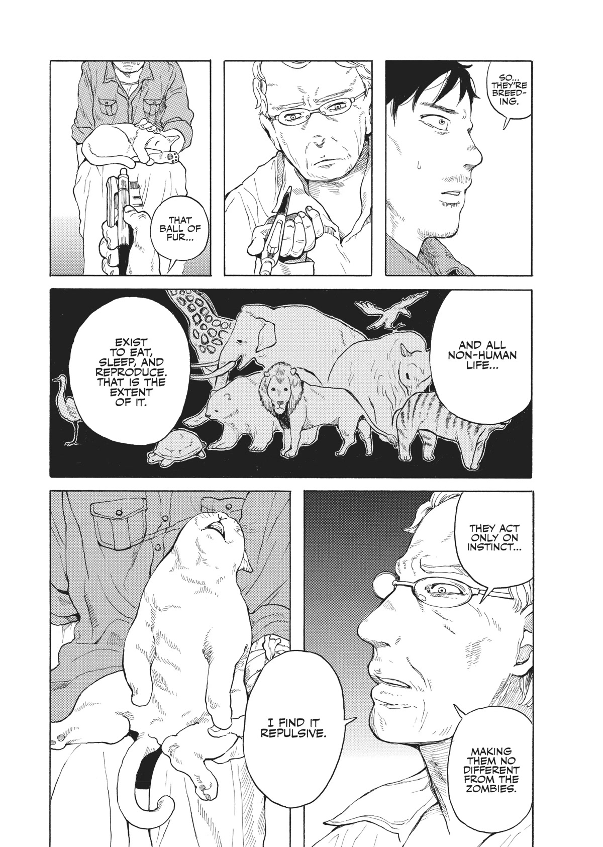 The Walking Cat: A Cat’s-Eye View of the Zombie Apocalypse Chapter 8 page 7 - Chapter 8