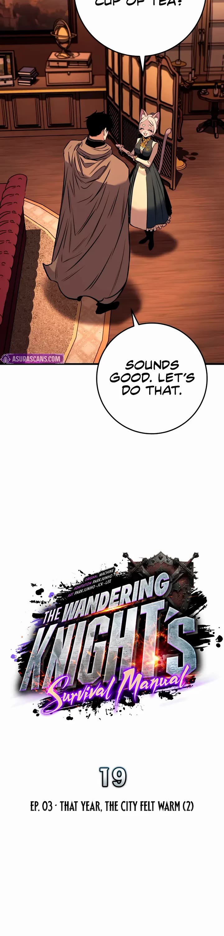 The Wandering Knight's Survival Manual Chapter 19 page 8 - Chapter 19: That Year, the City Felt Warm (2)