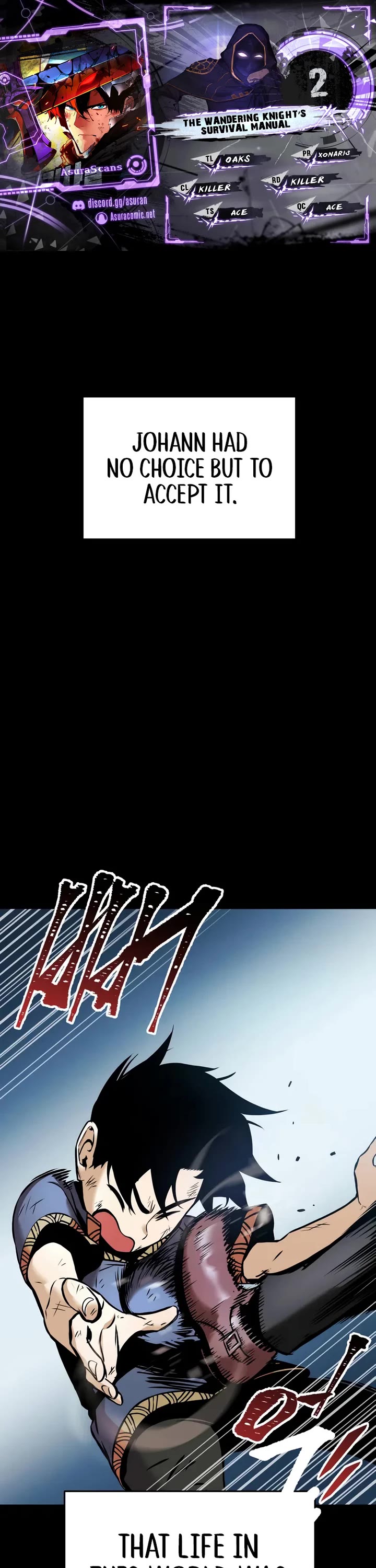 The Wandering Knight's Survival Manual Chapter 2 page 1 - Chapter 2: The End Of Childhood (2)