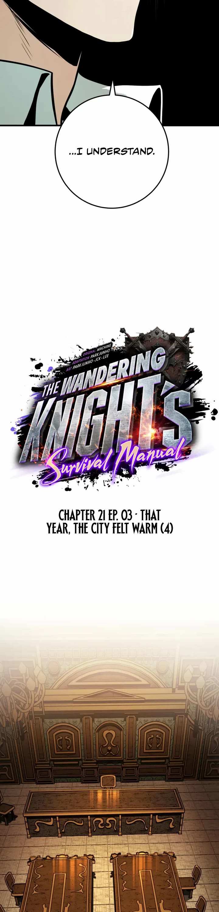 The Wandering Knight's Survival Manual Chapter 21 page 22 - Chapter 21: That Year, the City Felt Warm (4)