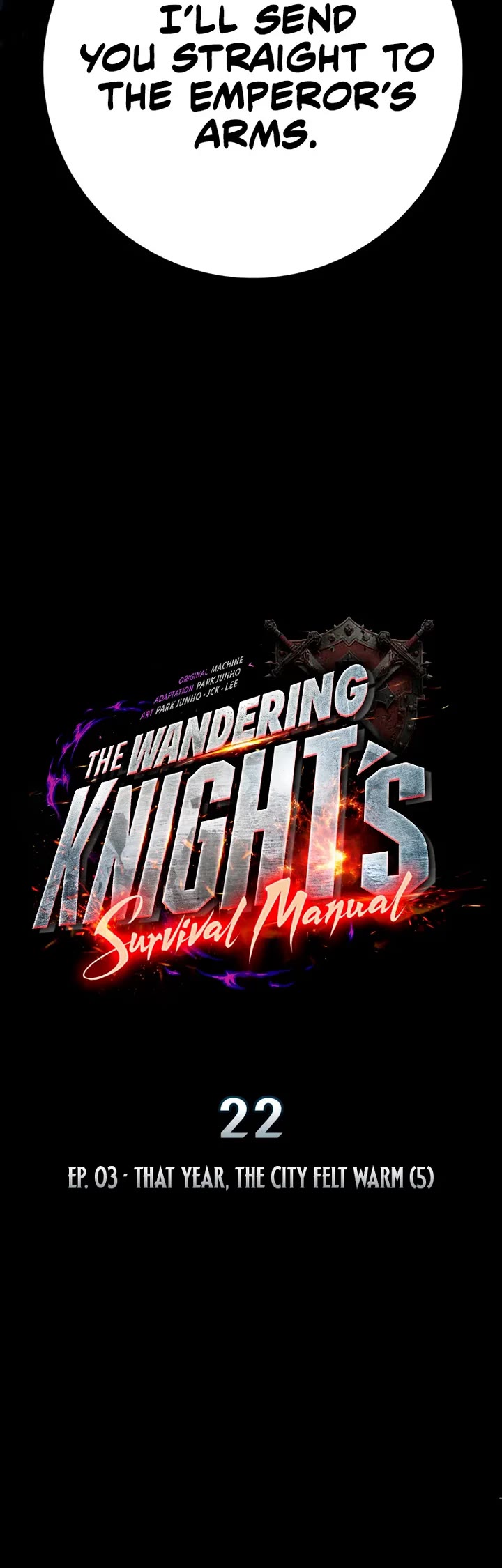 The Wandering Knight's Survival Manual Chapter 22 page 10 - Chapter 22: That Year, The City Felt Warm (5)