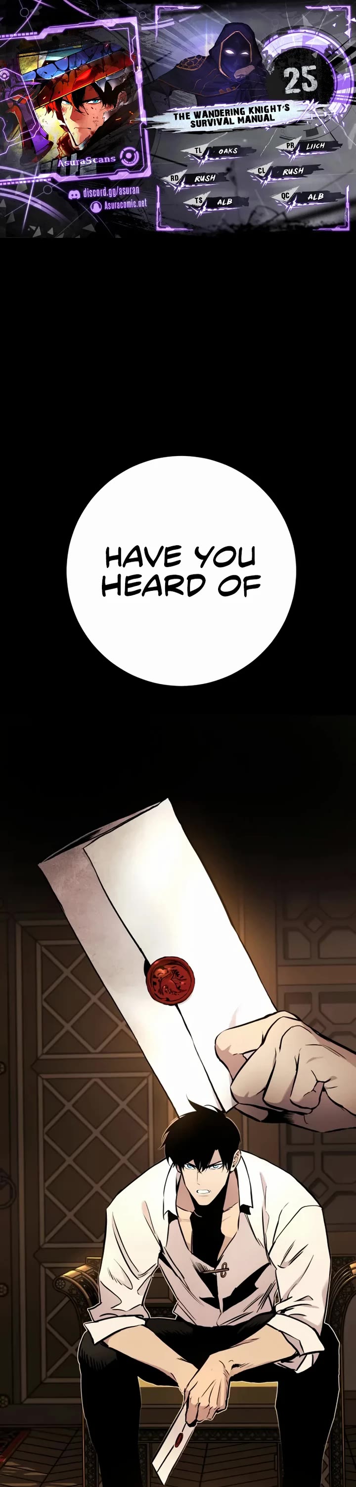 The Wandering Knight's Survival Manual Chapter 25 page 1 - Chapter 25: Ep. 03 That Year, The City Felt Warm (8)